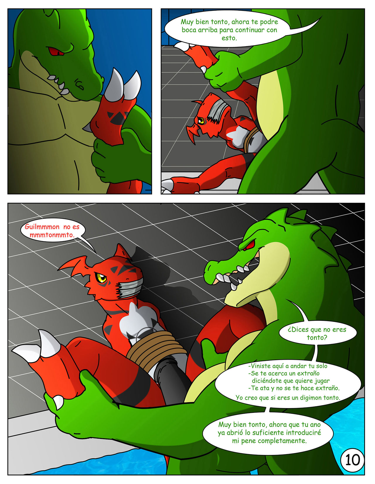 Divirtiéndose en la piscina image number 10