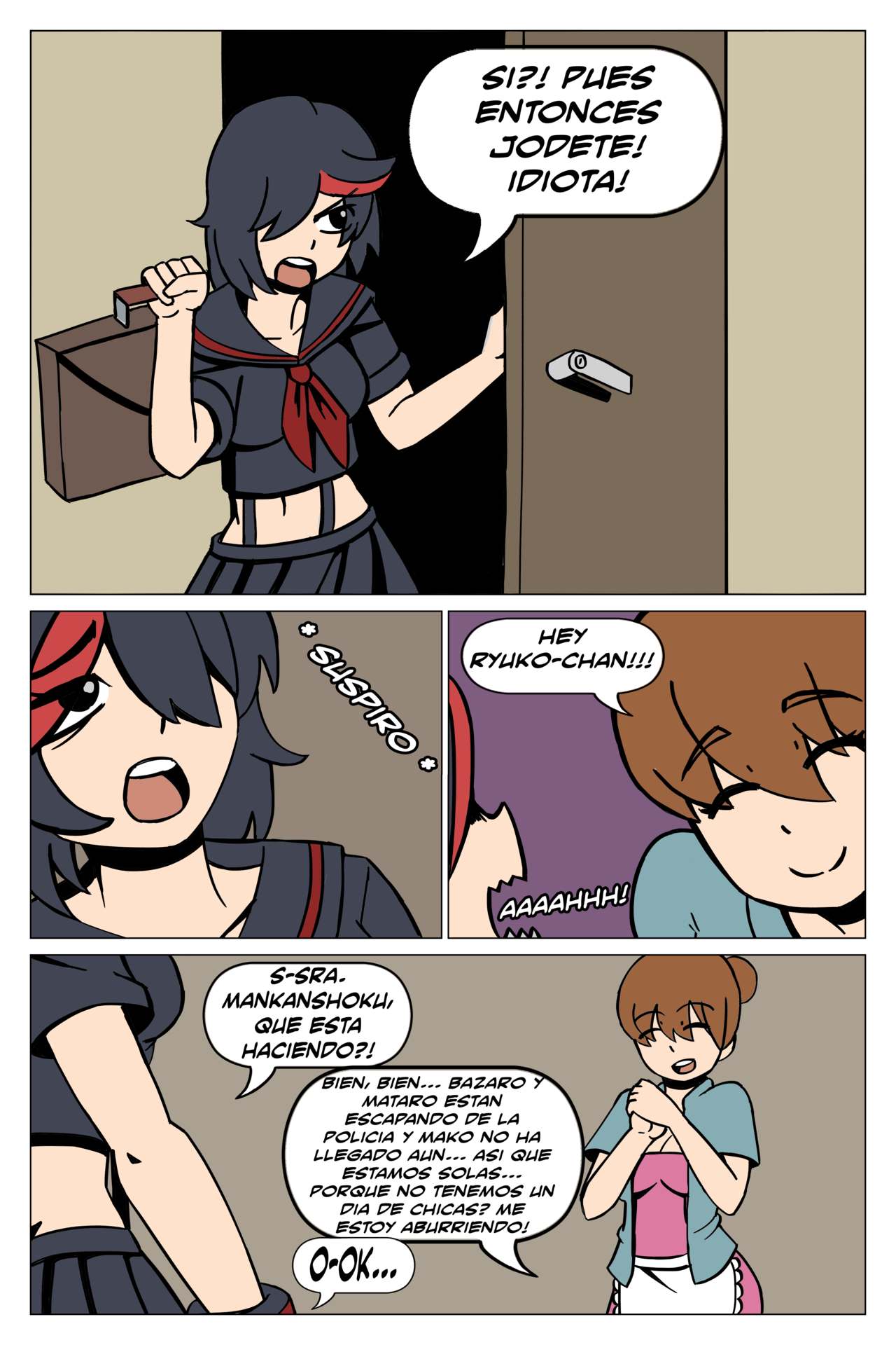 Kill la Kill - Relax day image number 1