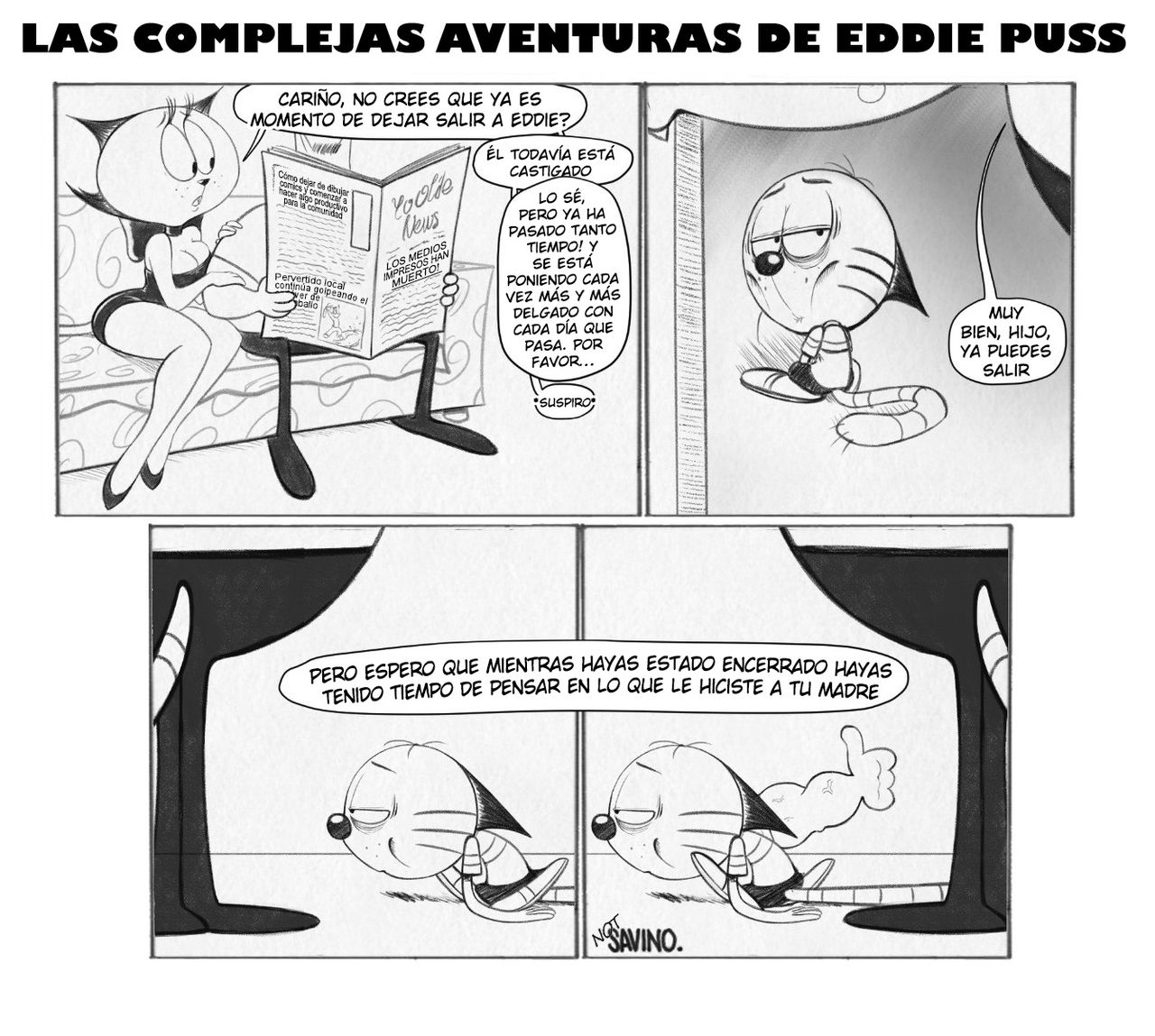 Las Complejas Aventuras de Eddie Puss image number 47