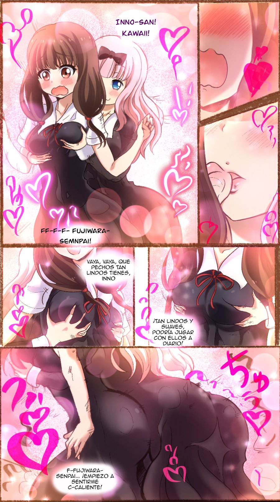 Kaguya Sama Yuri Doujinshi image number 1