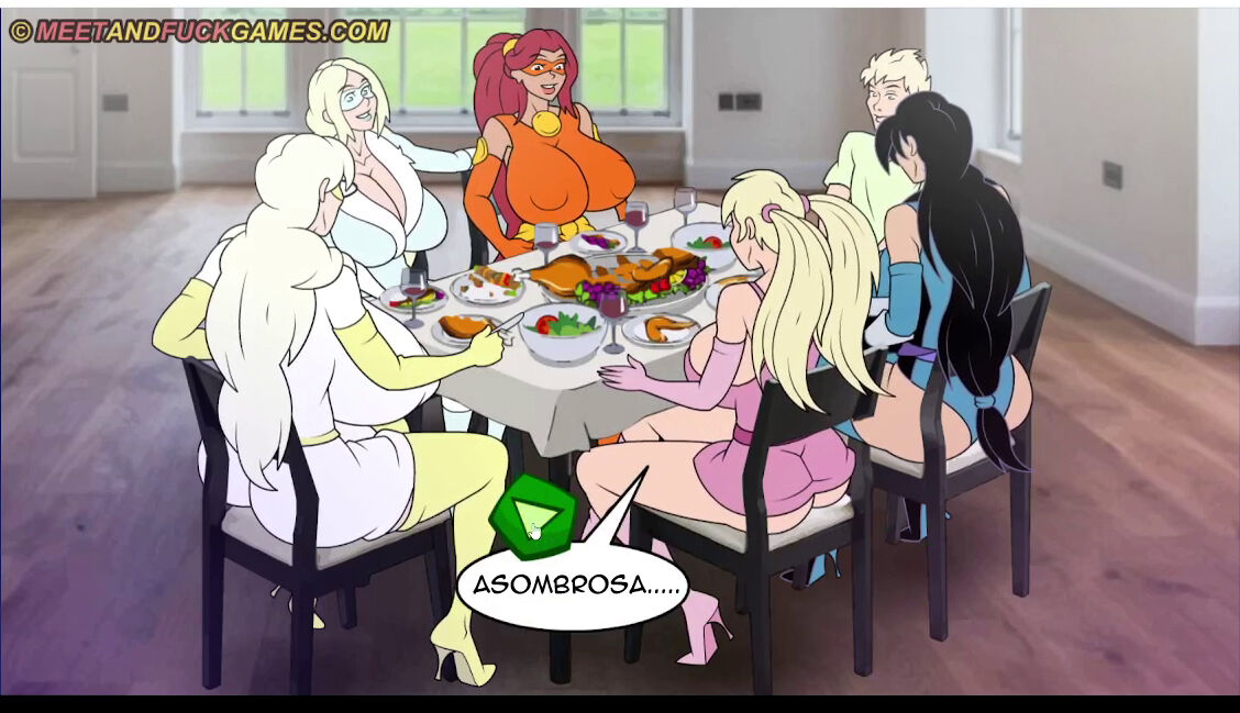 Meet and Fuck - Super Whore Family: Thanksgiving/Día de Acción de Gracias image number 23