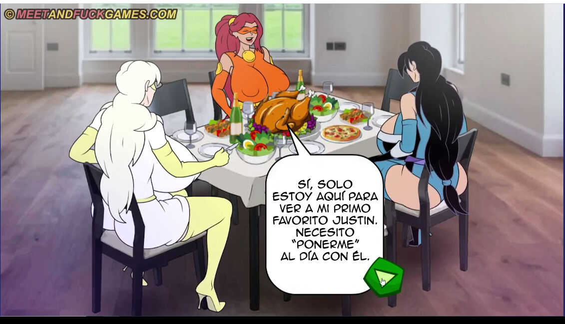 Meet and Fuck - Super Whore Family: Thanksgiving/Día de Acción de Gracias image number 8