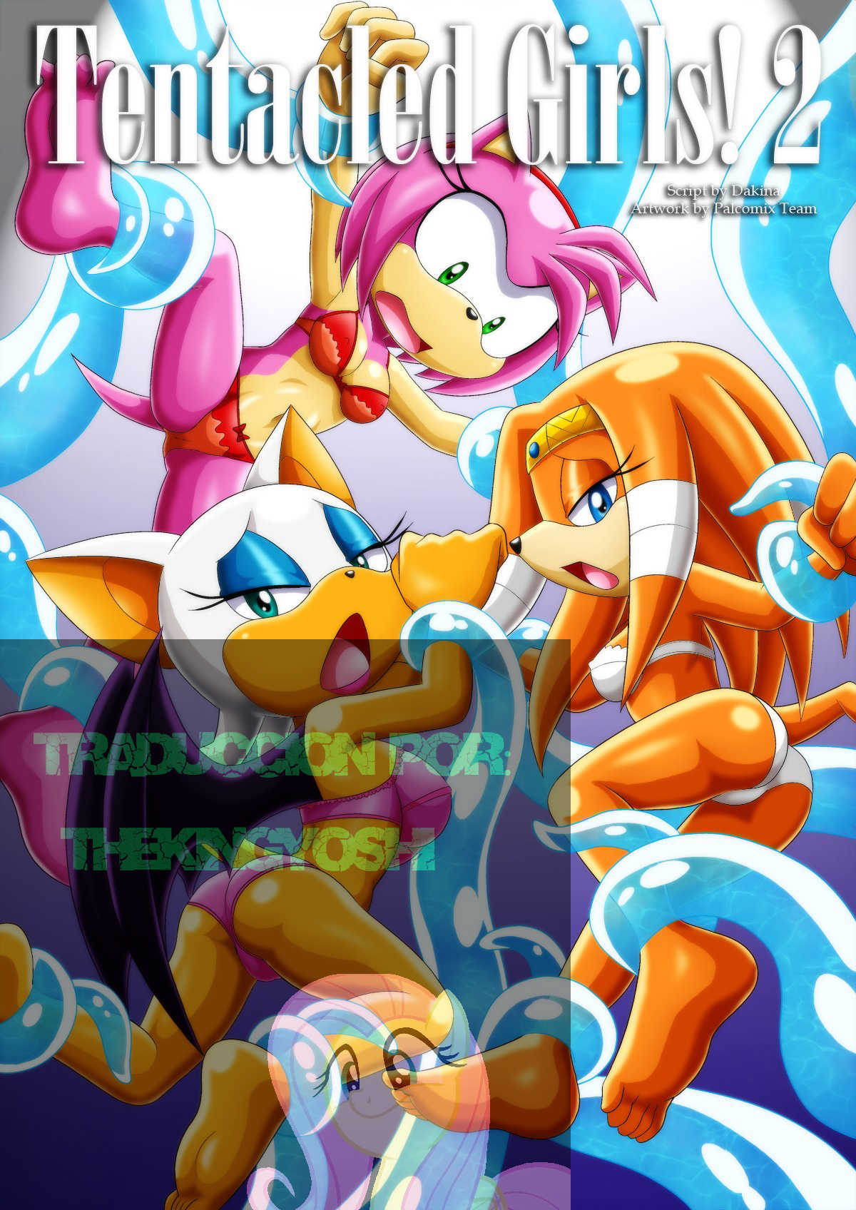 Tentacled girls! 2  TheKingYoshi