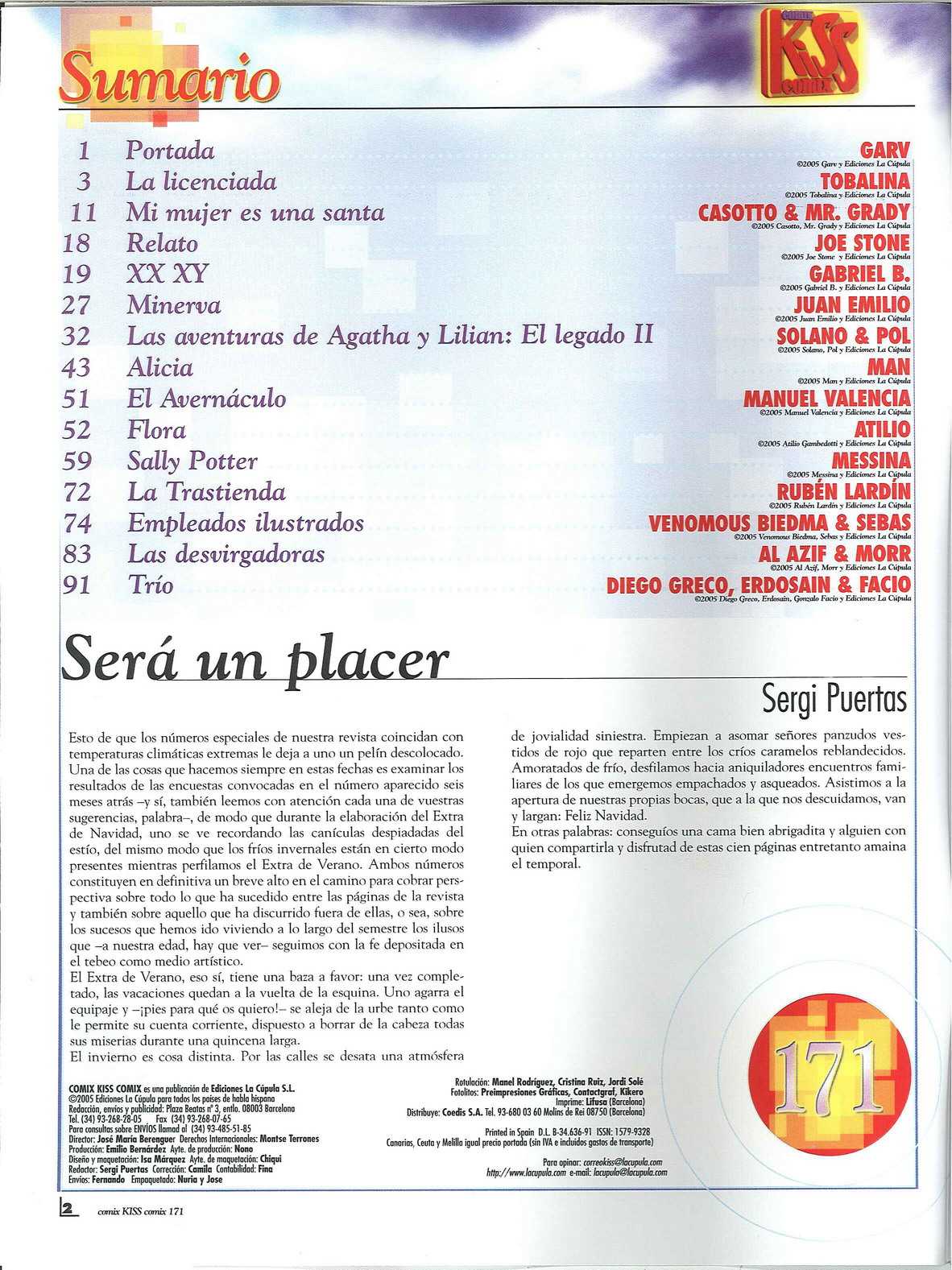 Kiss comix 171 image number 1