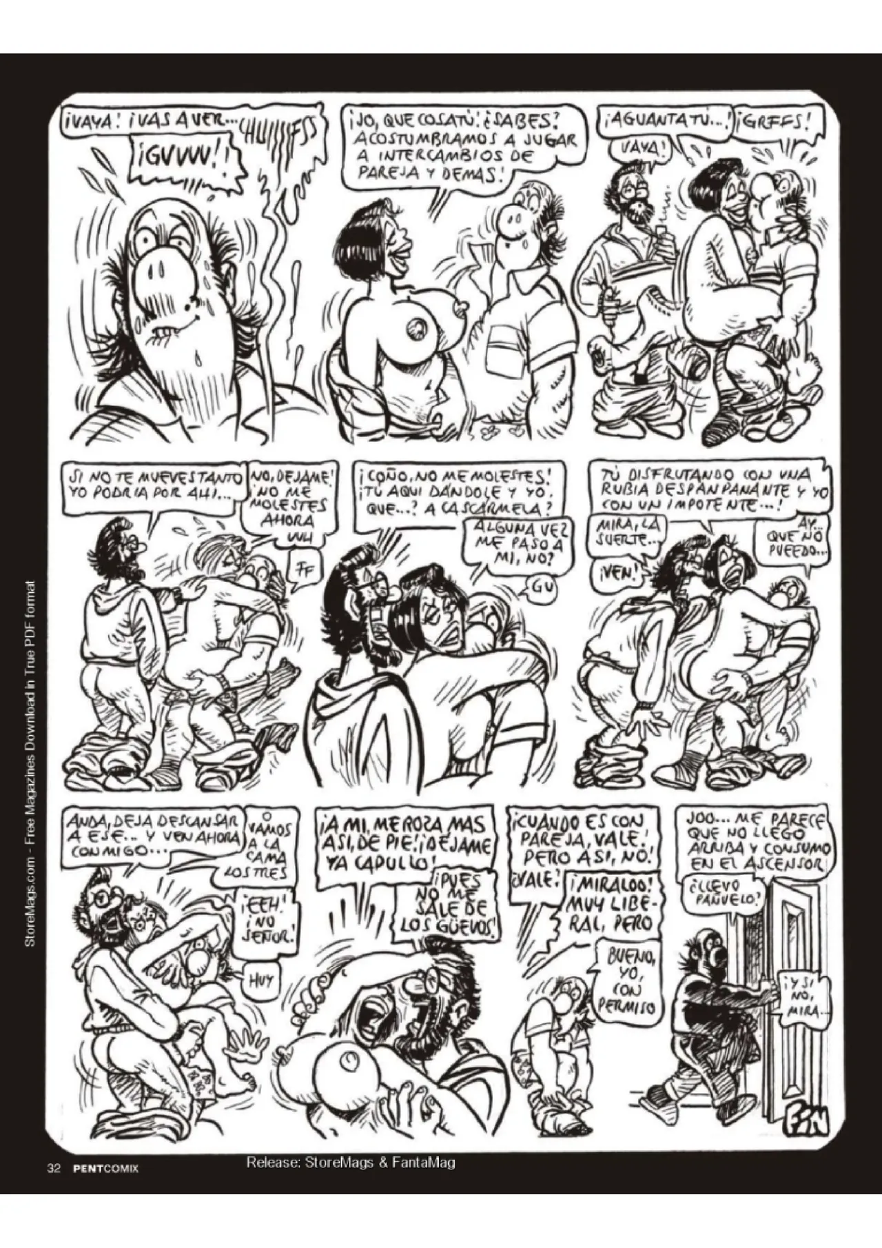Penthouse Comix 105 image number 31