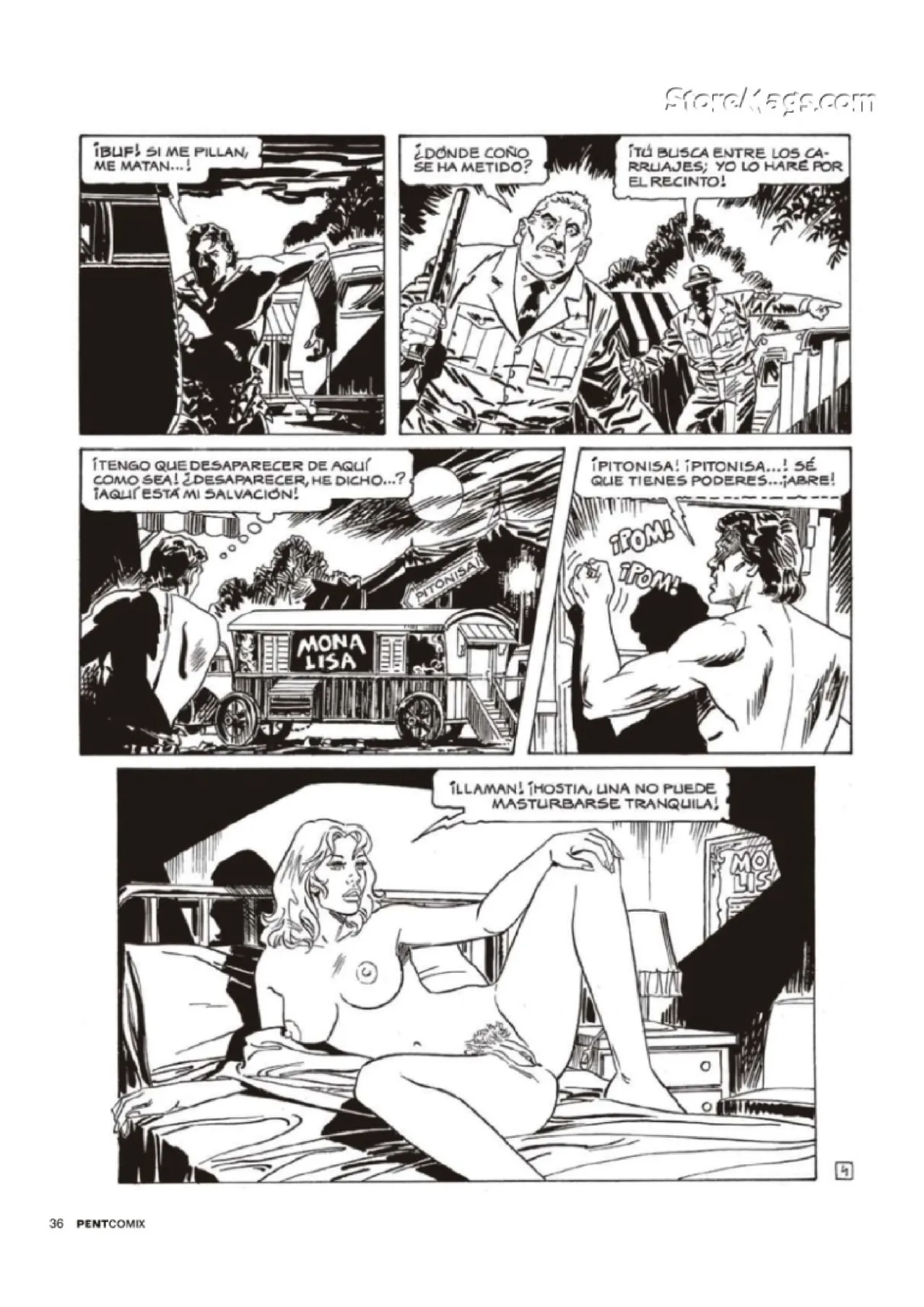 Penthouse Comix 105 image number 35