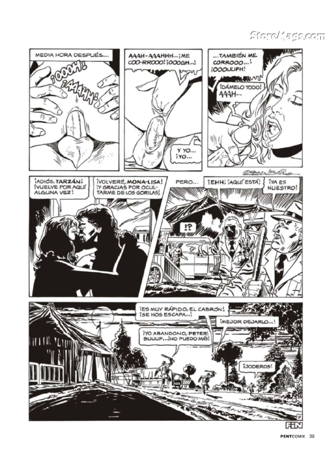 Penthouse Comix 105 image number 38