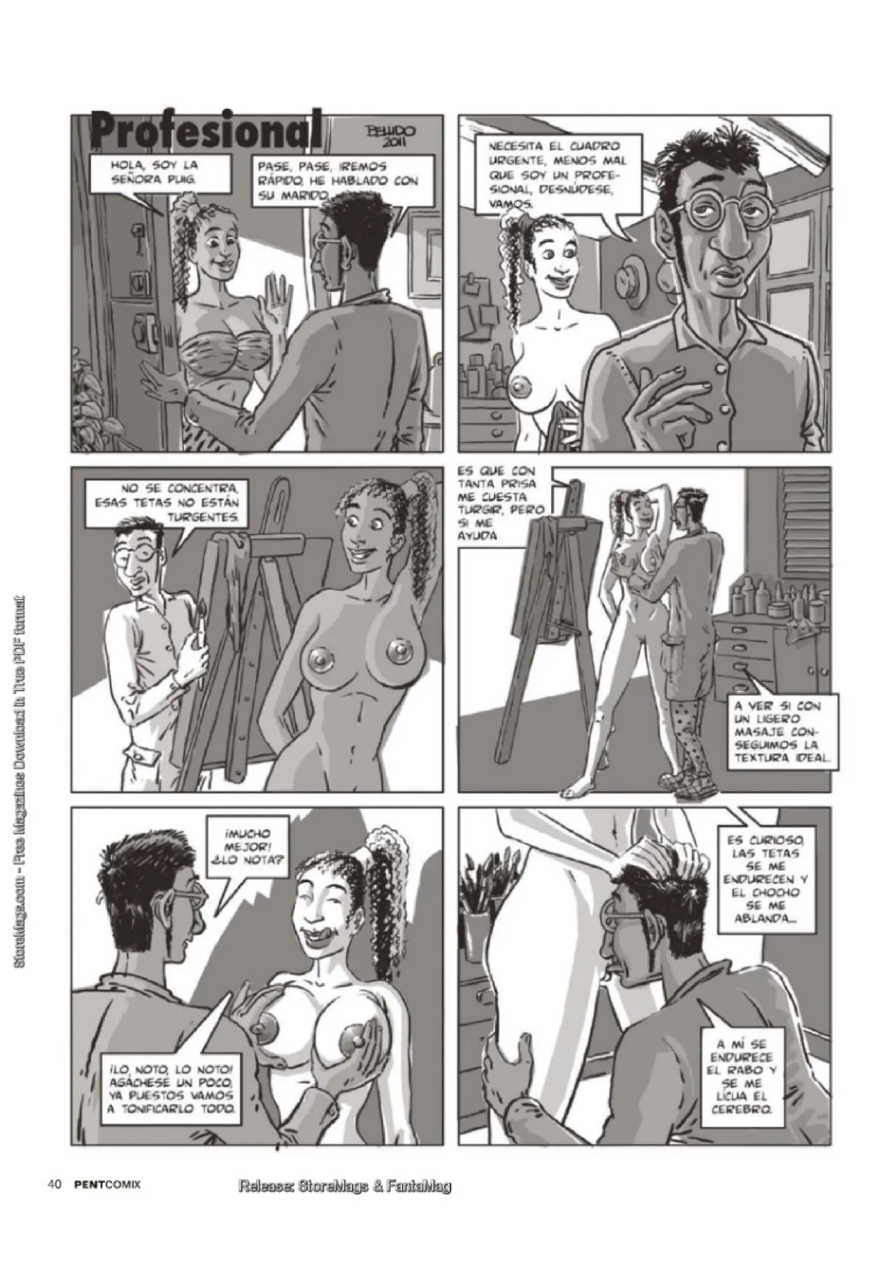 Penthouse Comix 105 image number 39