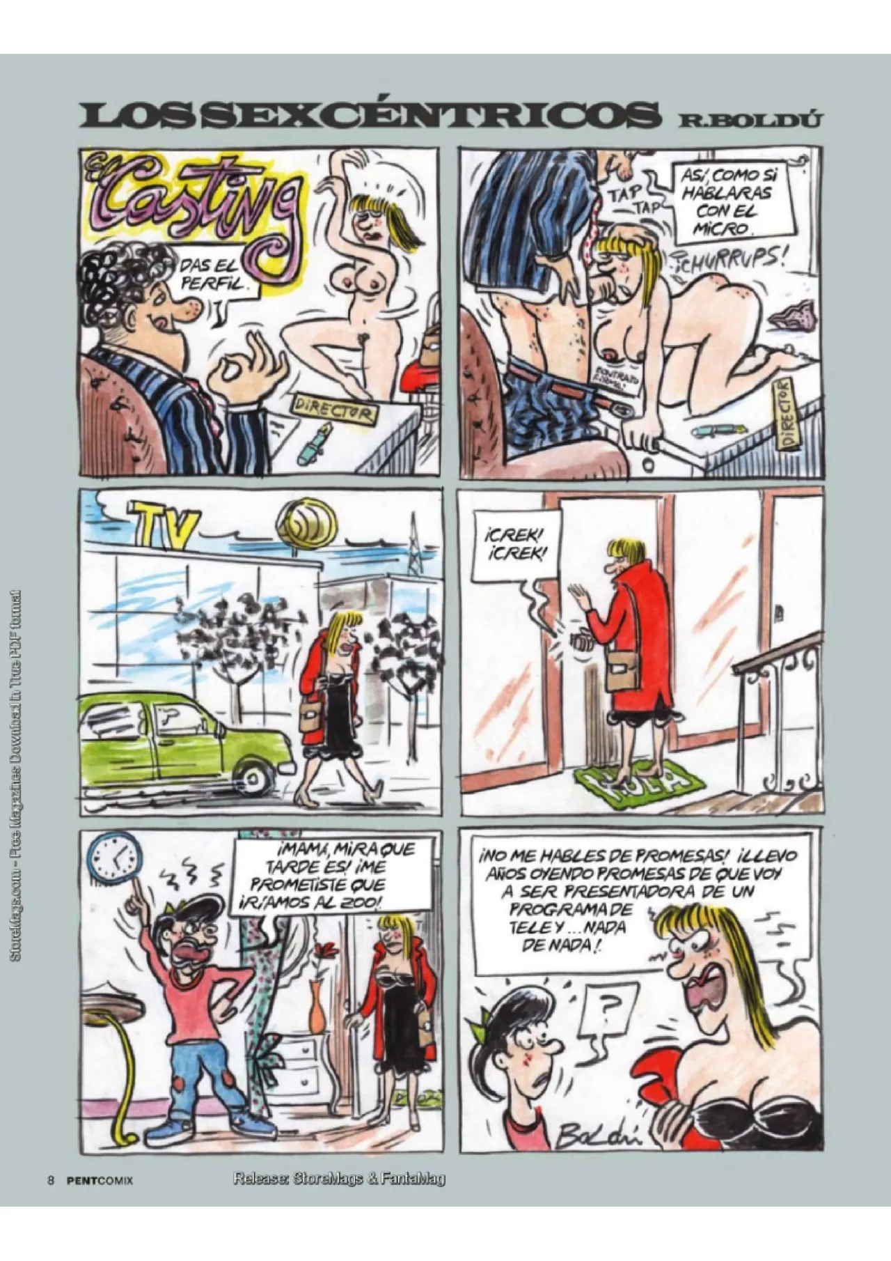 Penthouse Comix 105 image number 7