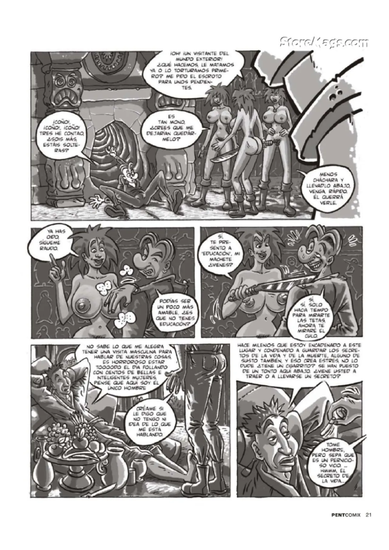 Penthouse Comix 105 image number 20