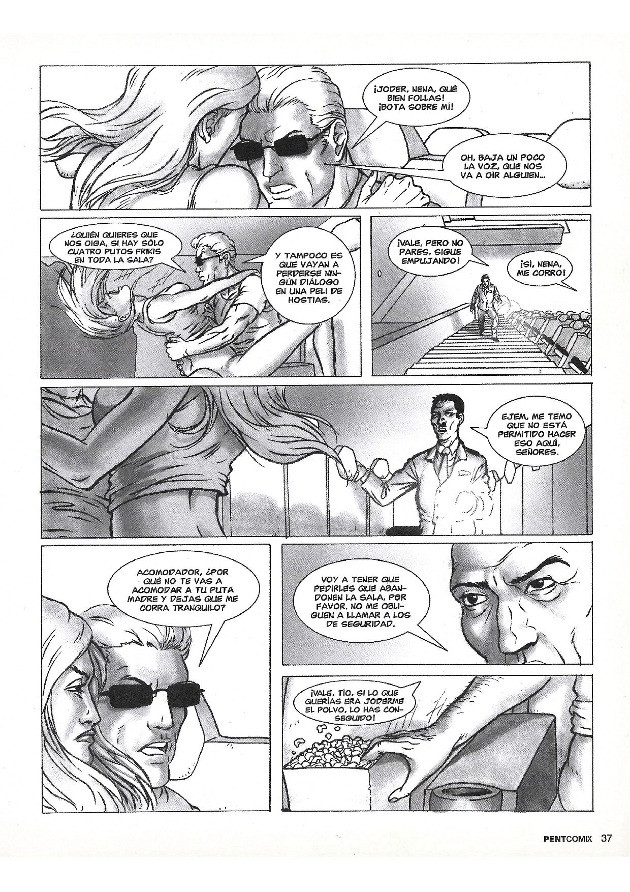 Penthouse Comix 82 image number 36
