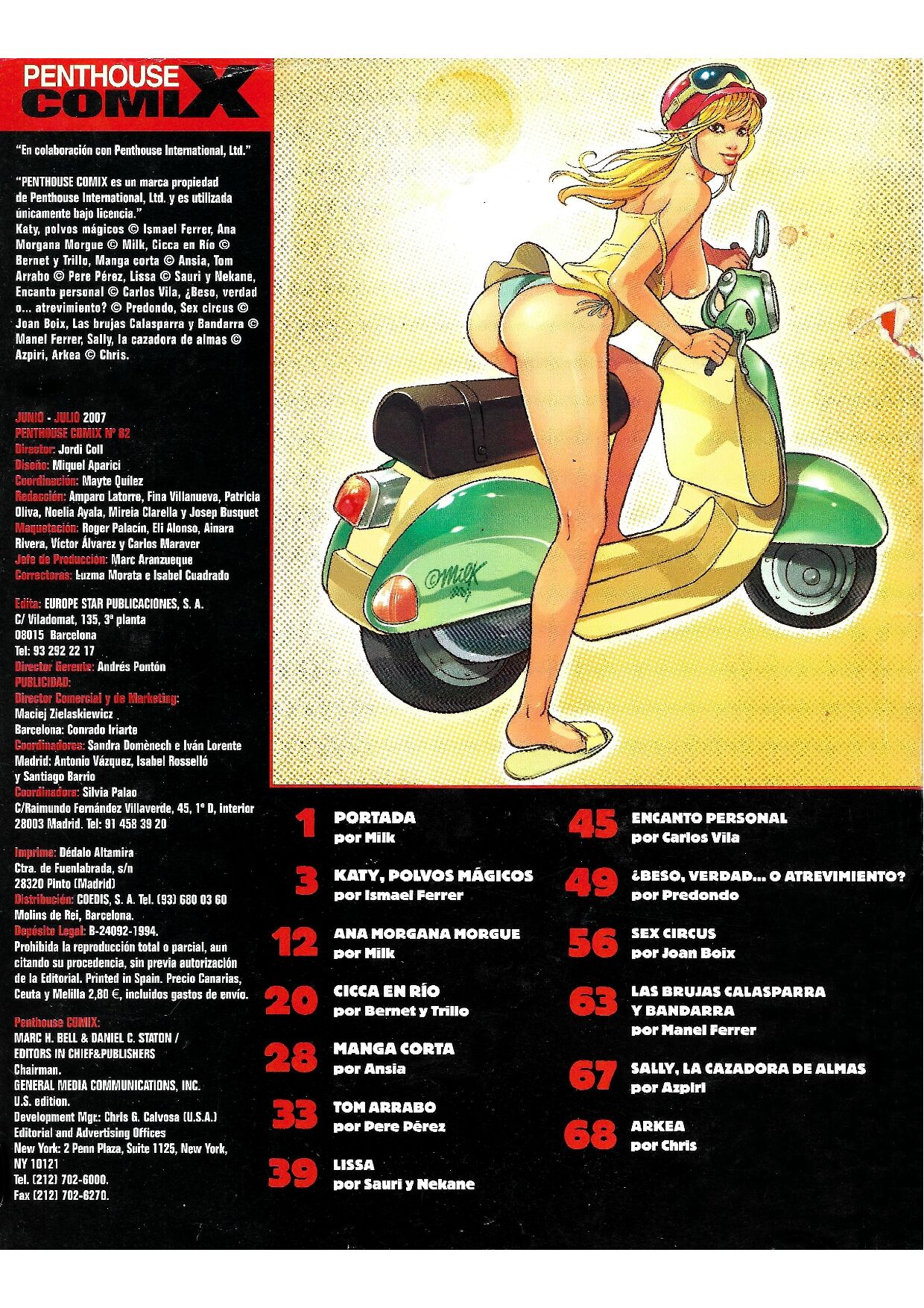 Penthouse Comix 82 image number 1