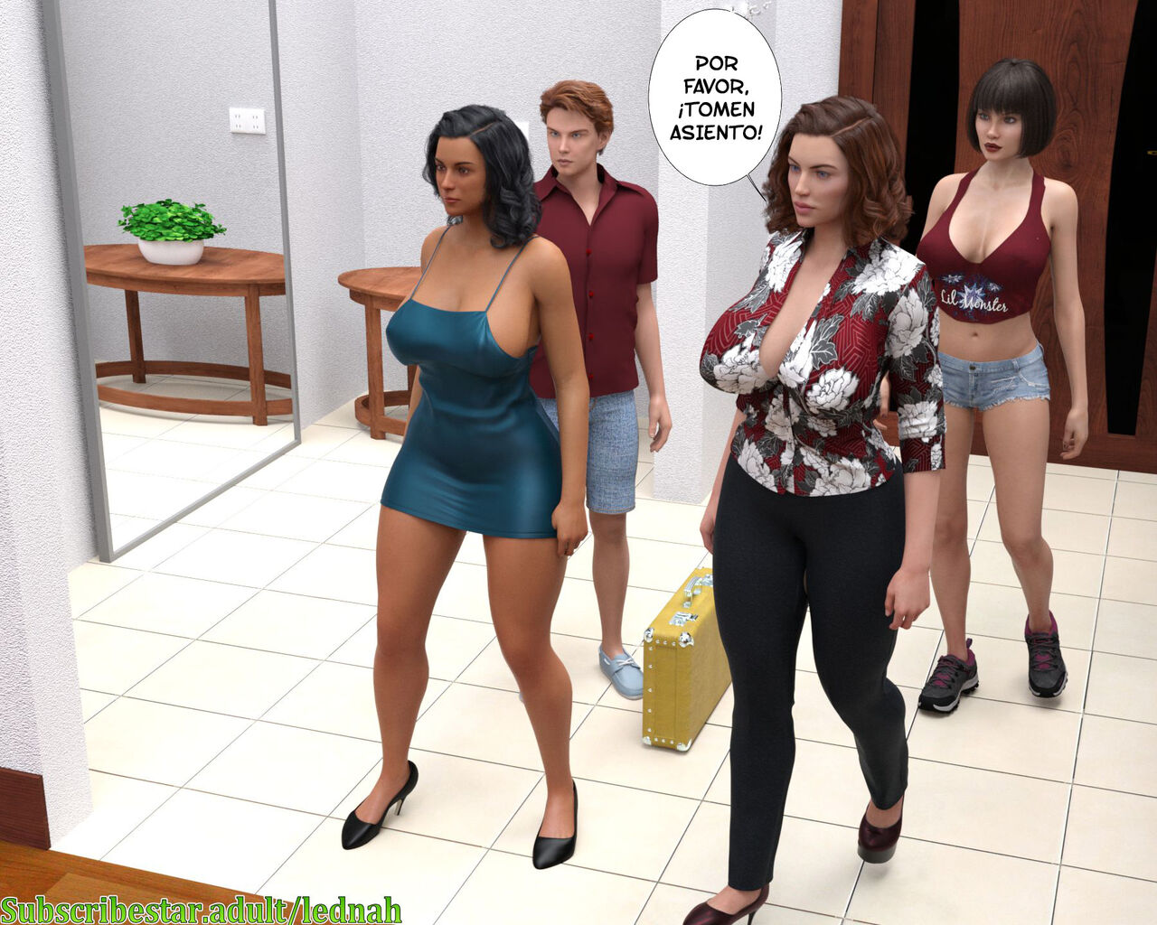 Las Aventuras XXX Dennis Sanchez - 7. La frigida madre image number 10
