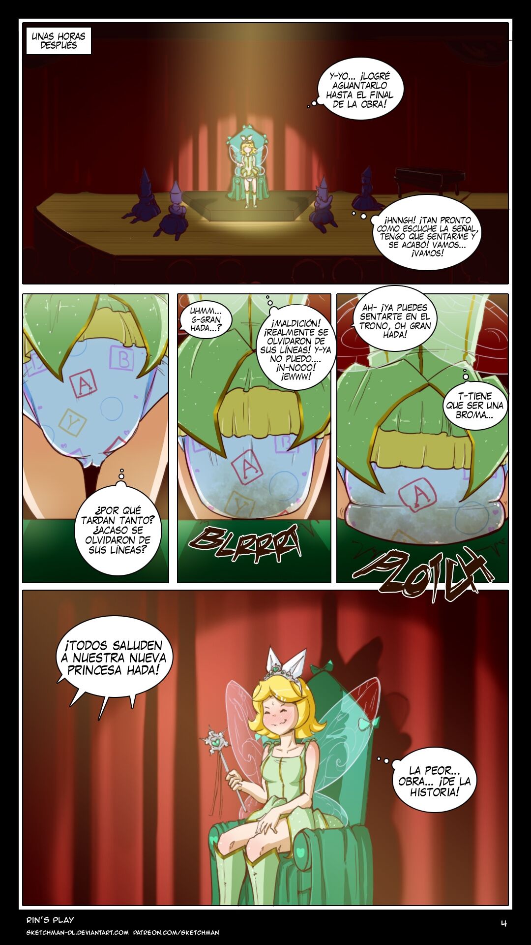 Rins Play - COMIC ESPANOL / SketchMan-DL image number 3