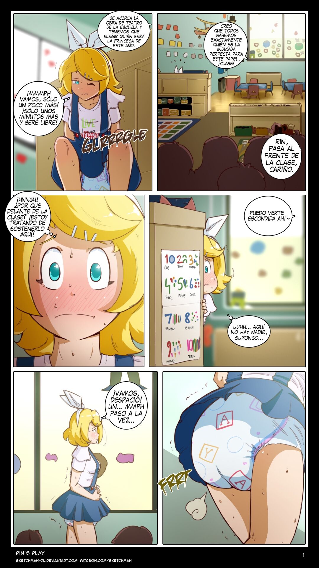 Rins Play - COMIC ESPANOL / SketchMan-DL