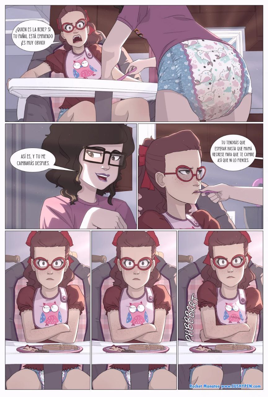Artista - RocketManatee / Viola y Penny - COMIC ESPANOL image number 4