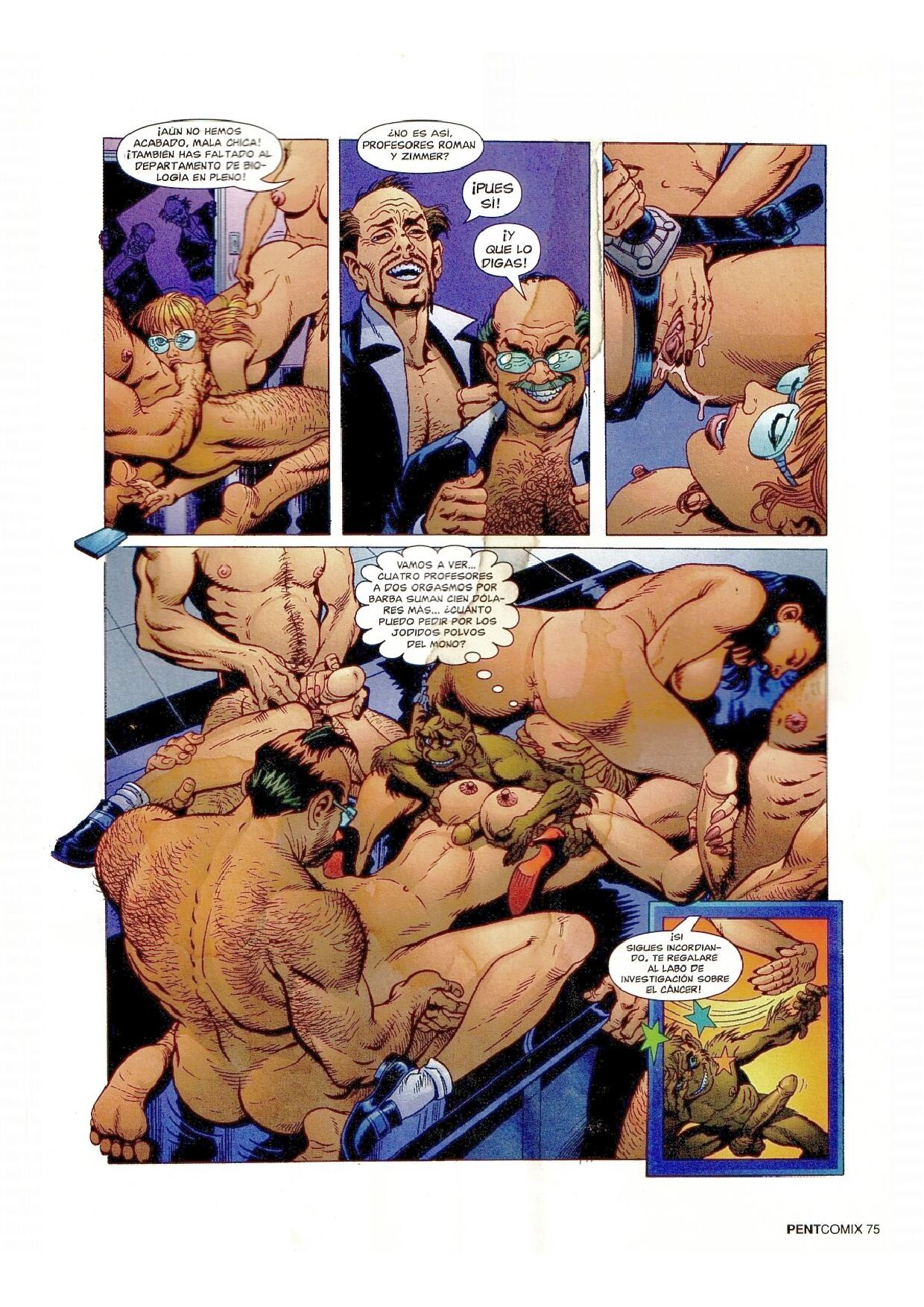 Penthouse Comix 34 image number 74