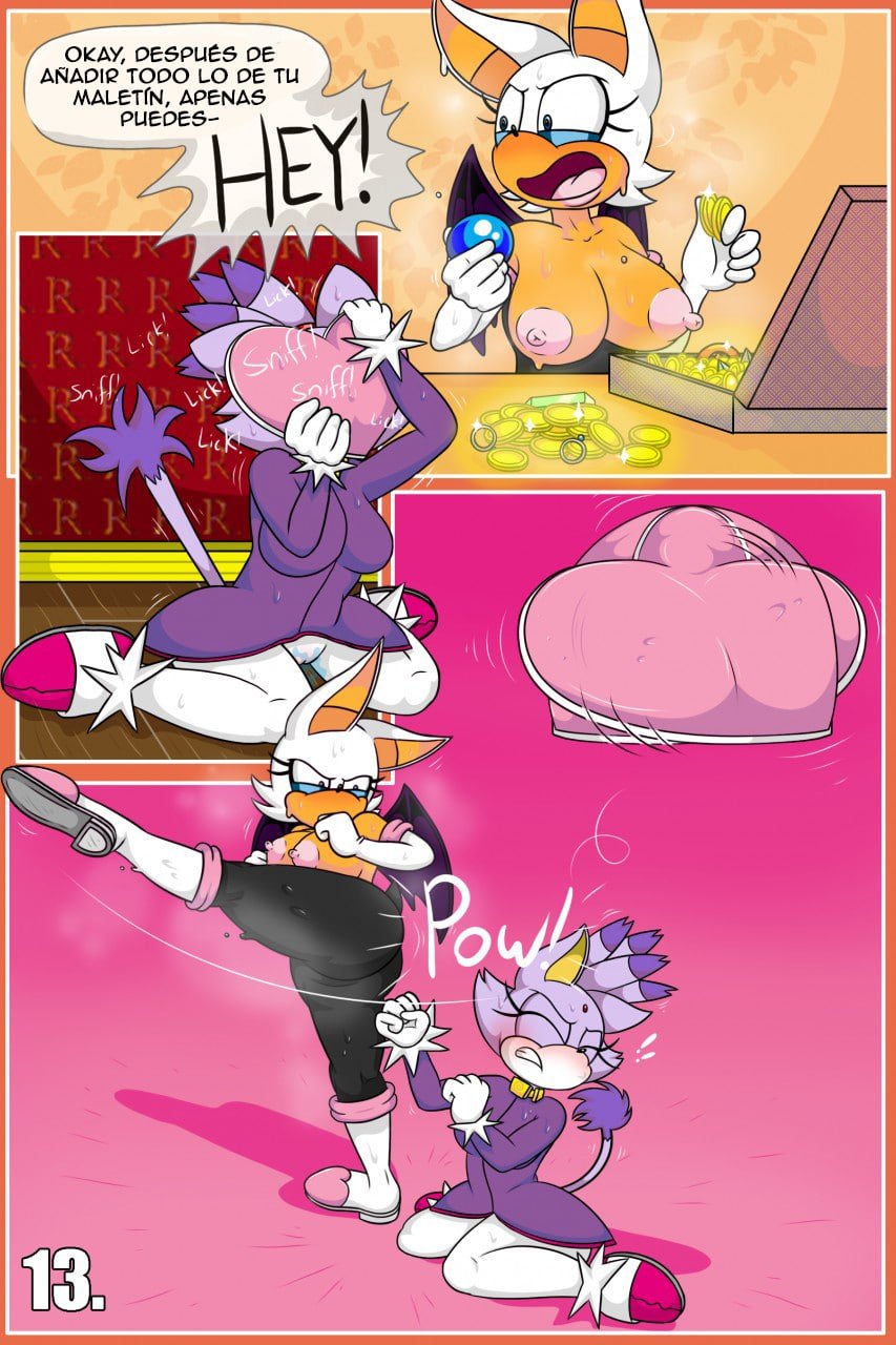 Rouge and Blaze in: House Call image number 12