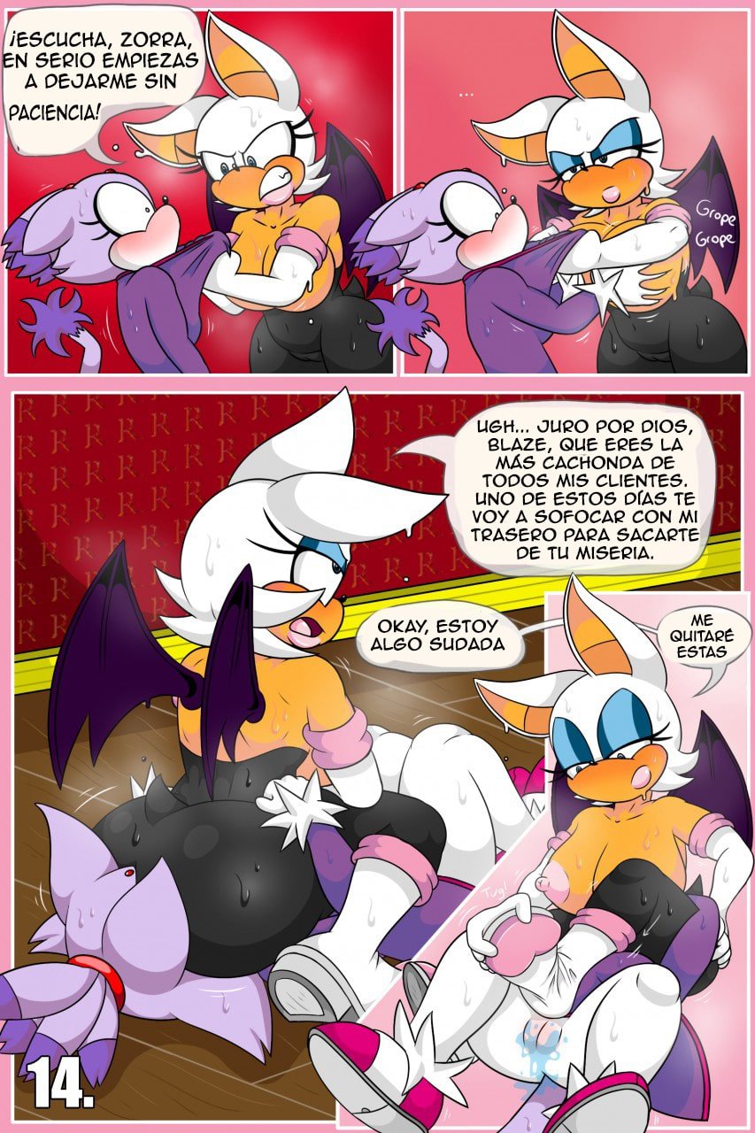 Rouge and Blaze in: House Call image number 13