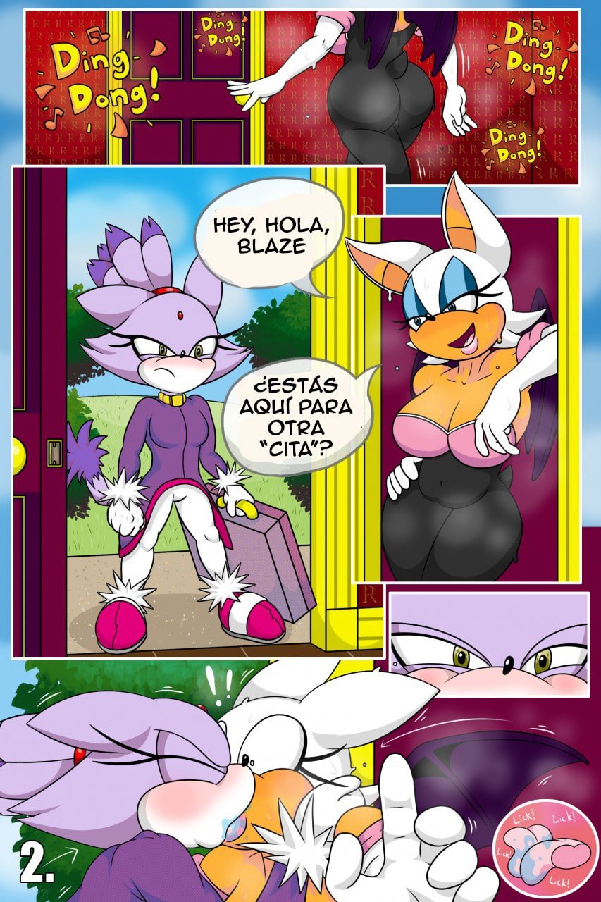 Rouge and Blaze in: House Call image number 1