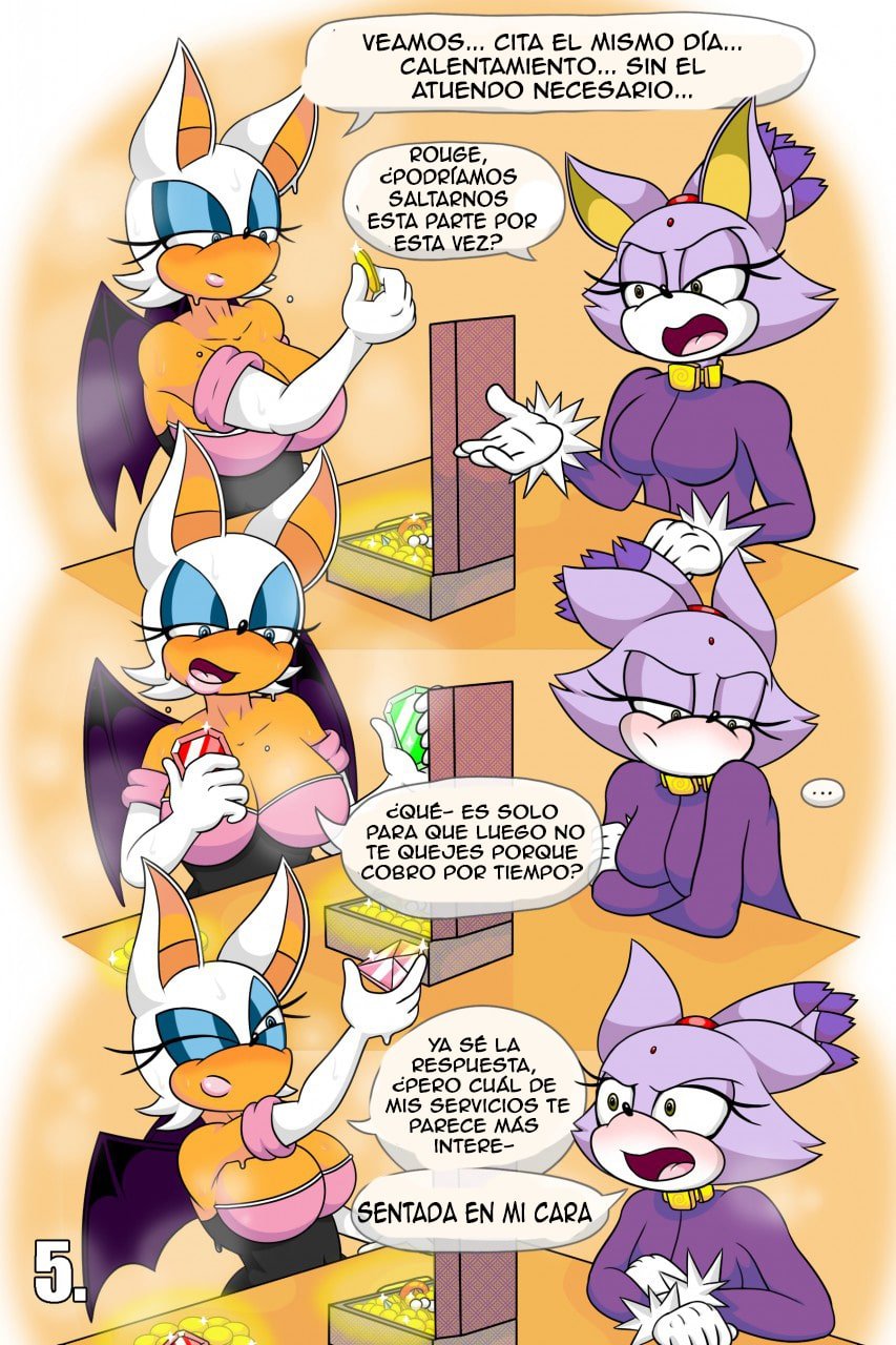 Rouge and Blaze in: House Call image number 4