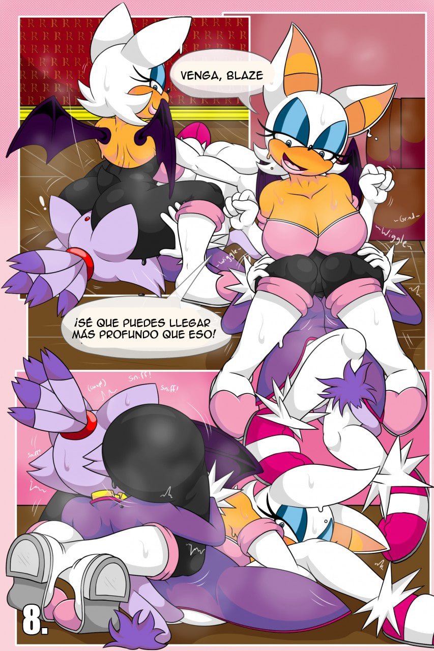 Rouge and Blaze in: House Call image number 7