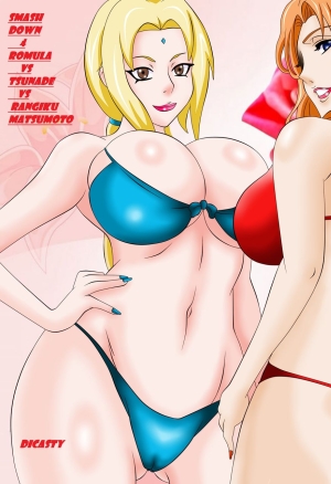 TSUNADE VS RANGIKU VS ROMULA. SMASH DOWN