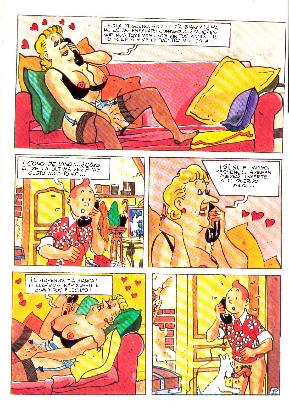 La vida sexual de Tintín 01 image number 12