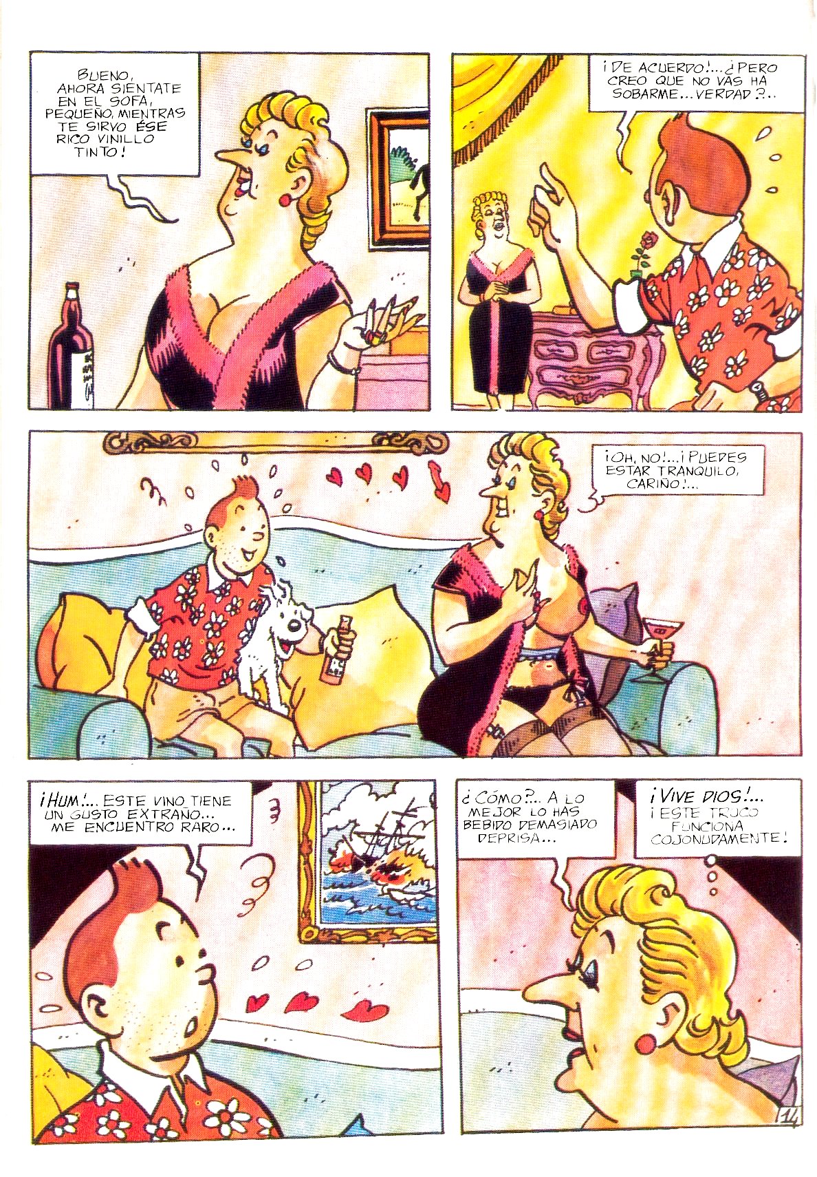 La vida sexual de Tintín 01 image number 14
