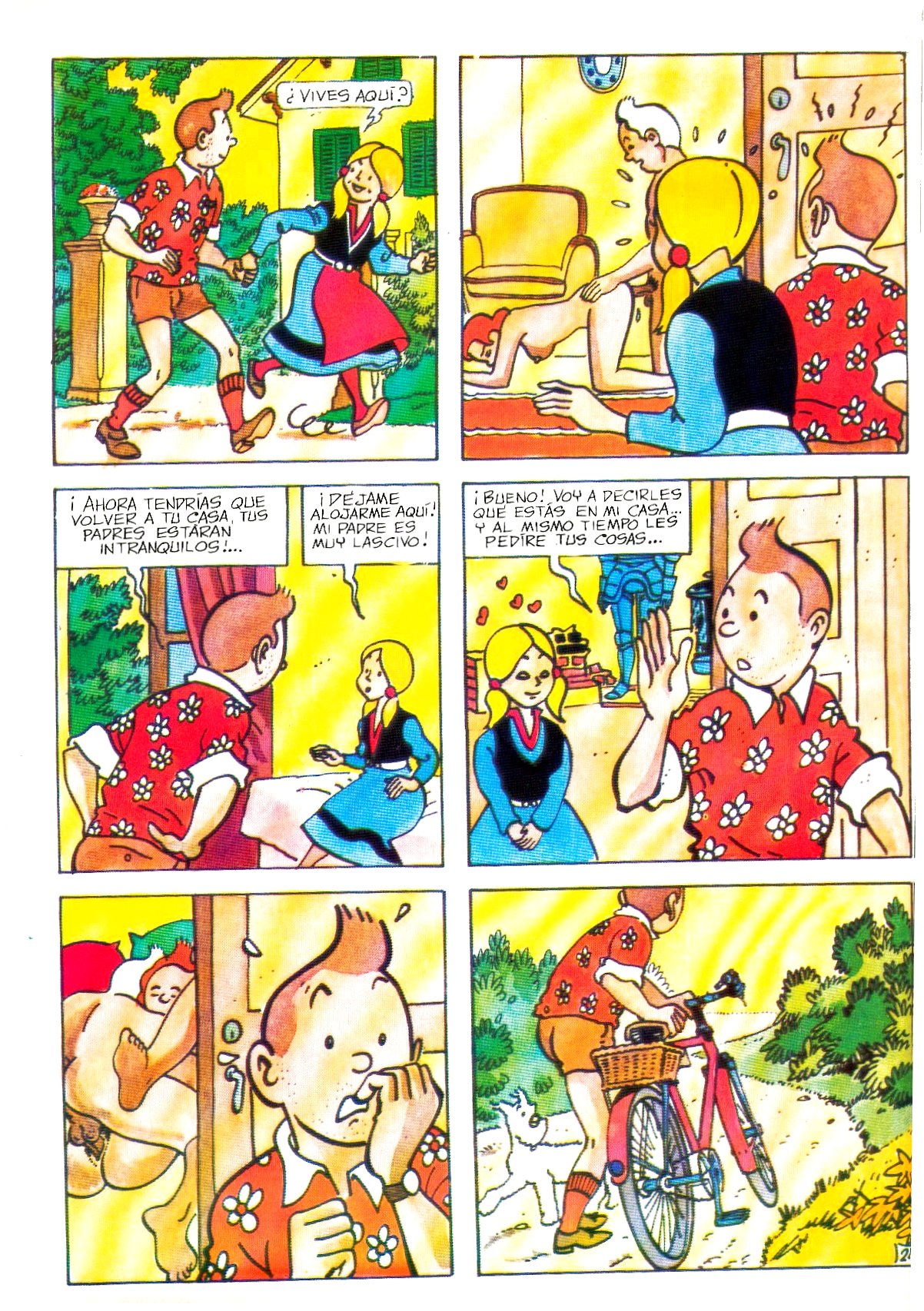 La vida sexual de Tintín 01 image number 24