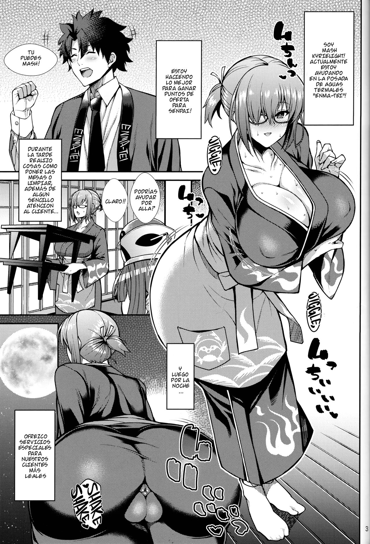 Dosukebe Kouhai no Nenmaku Houshi Ryokan image number 1