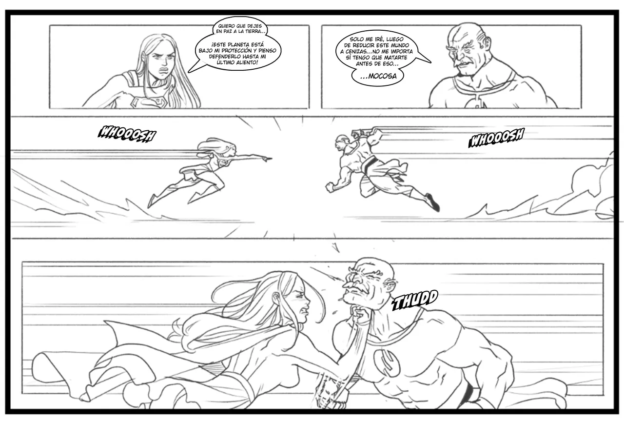 Supergirl vs Conquest image number 1