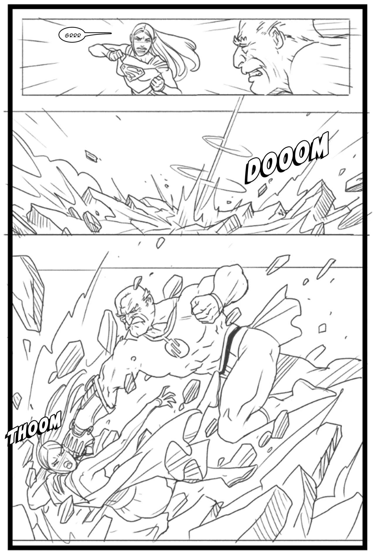 Supergirl vs Conquest image number 3
