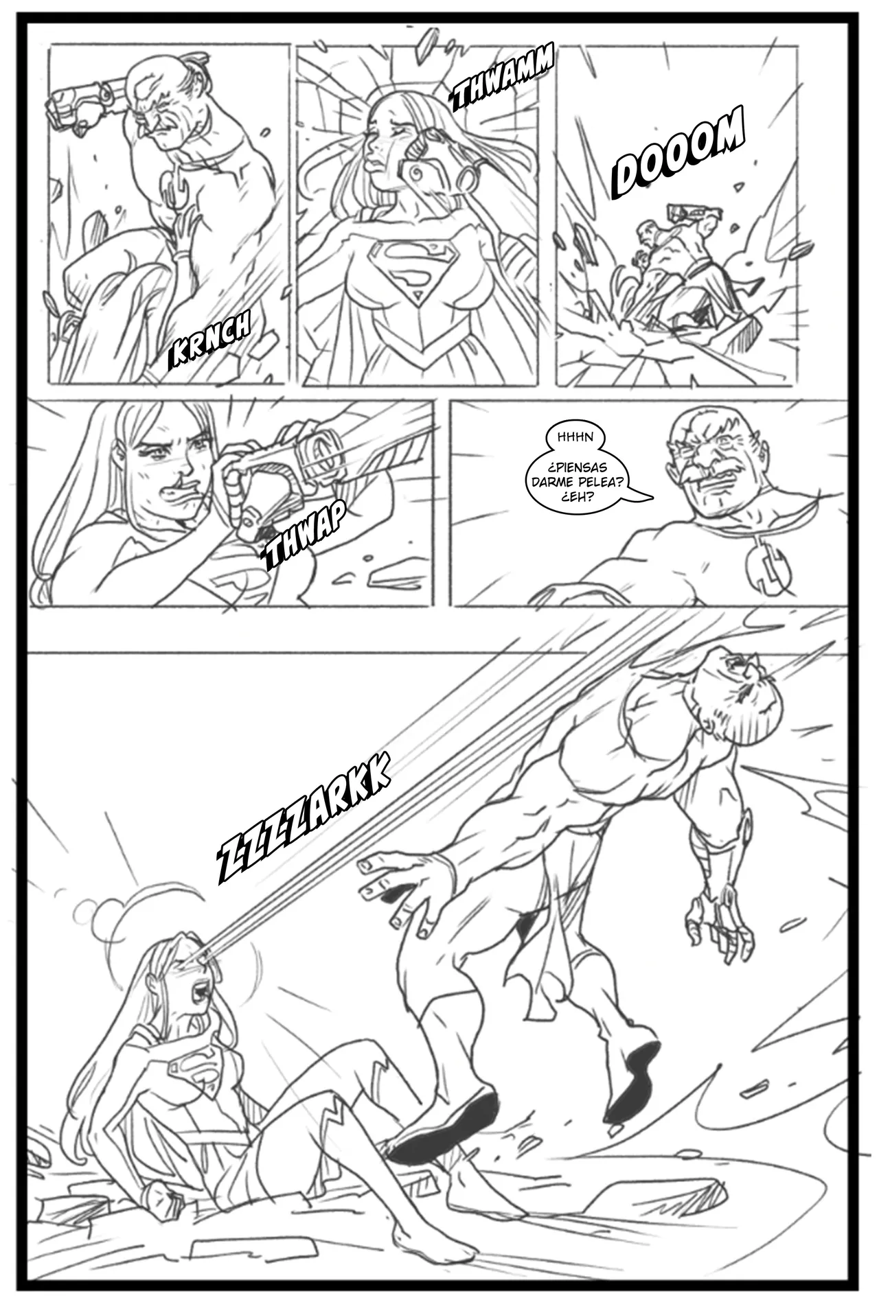 Supergirl vs Conquest image number 4