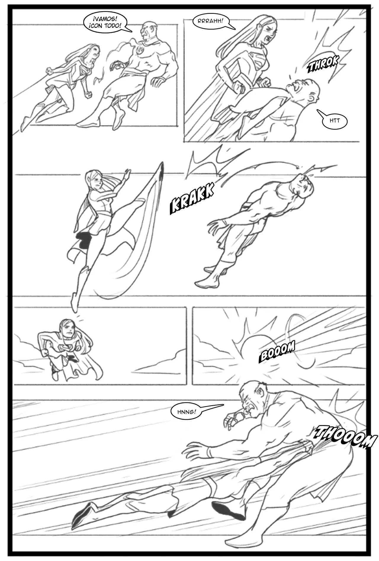 Supergirl vs Conquest image number 5