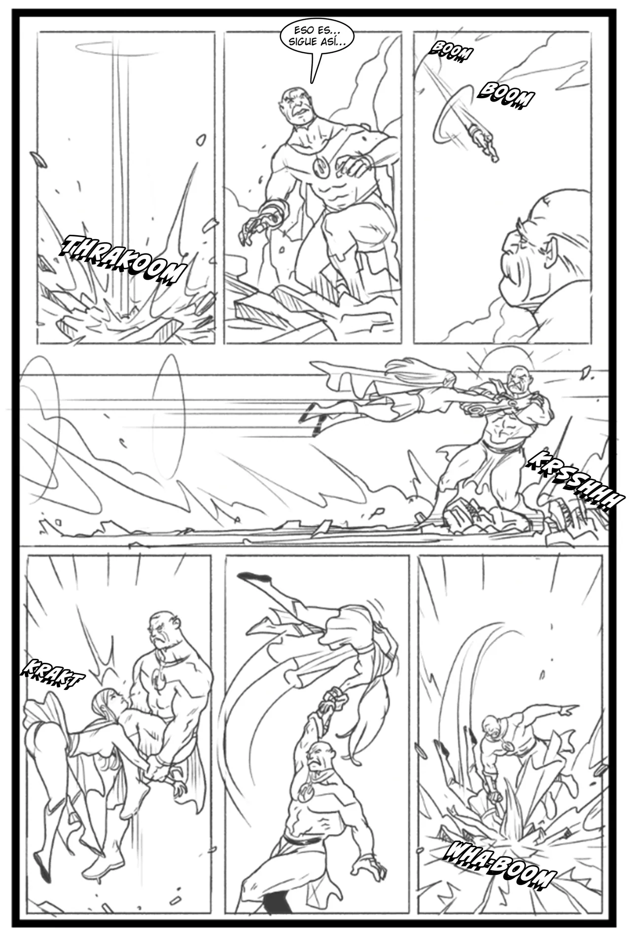 Supergirl vs Conquest image number 8