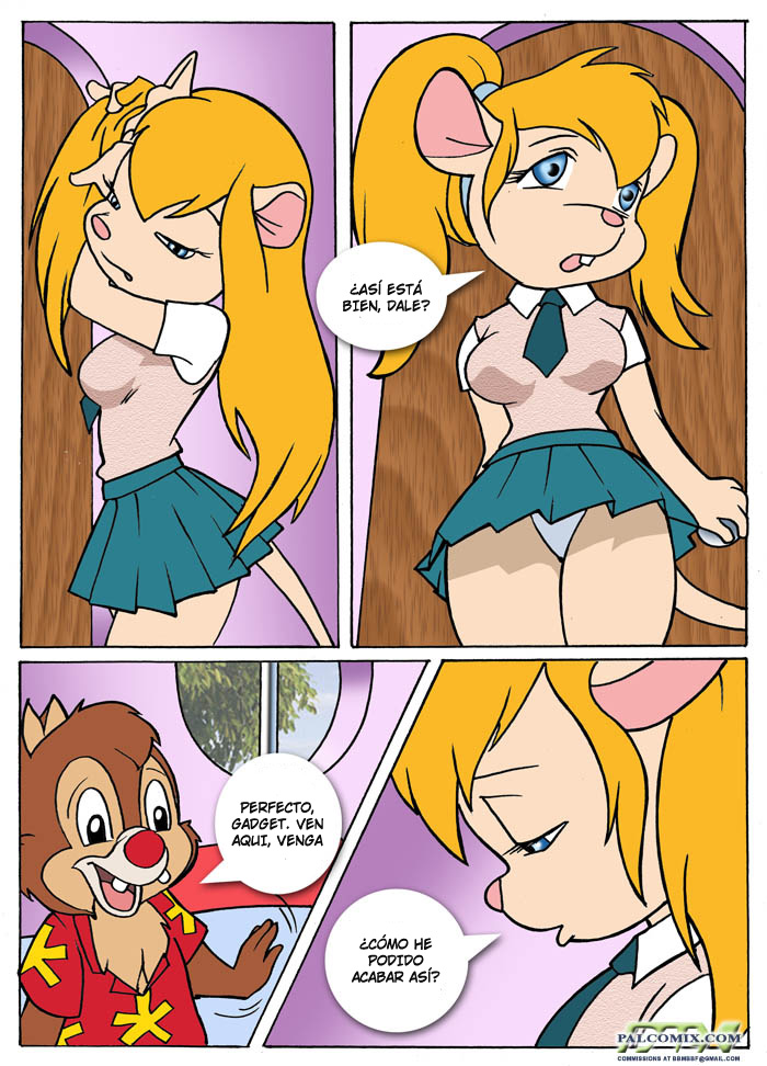 Rescue rodents 1: Gadgets bet, Gadgets bum  LKNOFansub image number 1