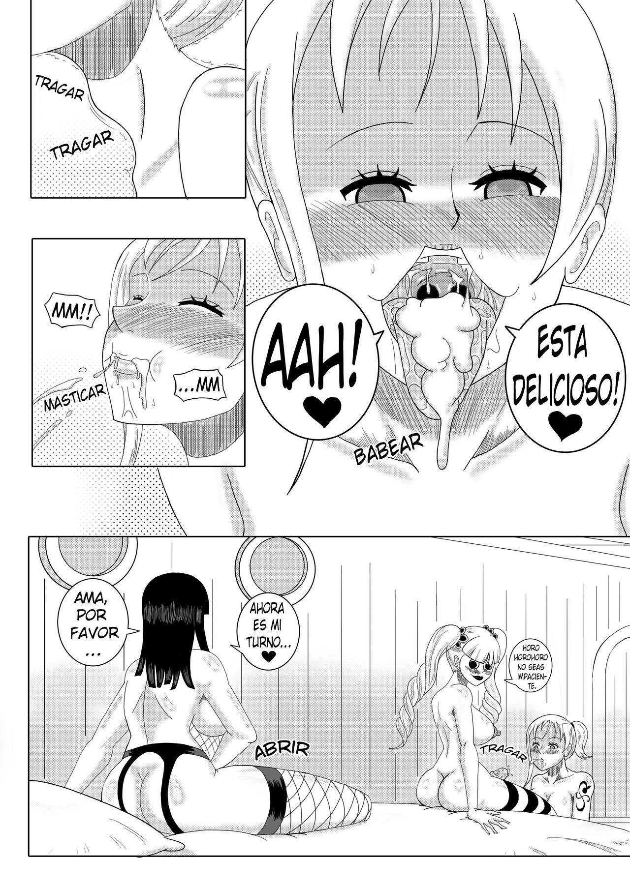 Nami & Robin: Pirate Hypnosis  Nami & Robin Hipnosis Pirata image number 9