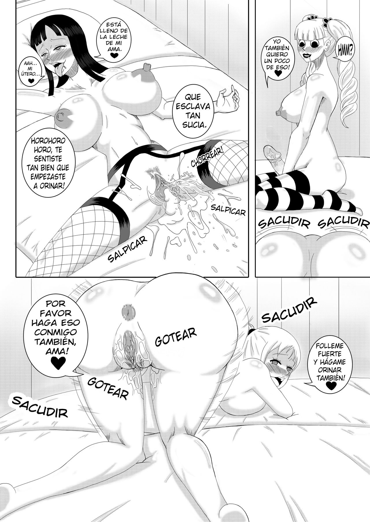 Nami & Robin: Pirate Hypnosis  Nami & Robin Hipnosis Pirata image number 15