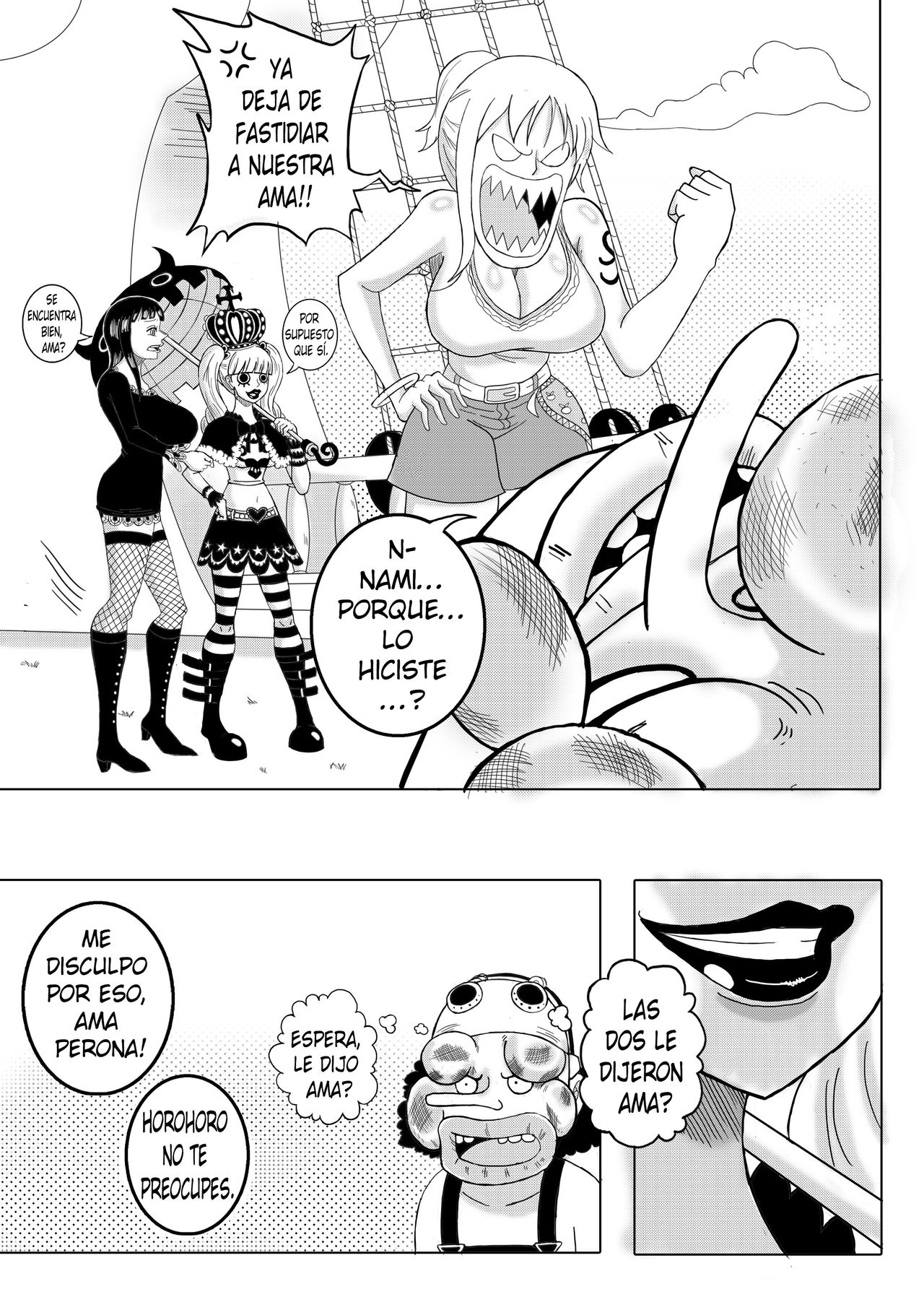 Nami & Robin: Pirate Hypnosis  Nami & Robin Hipnosis Pirata image number 2