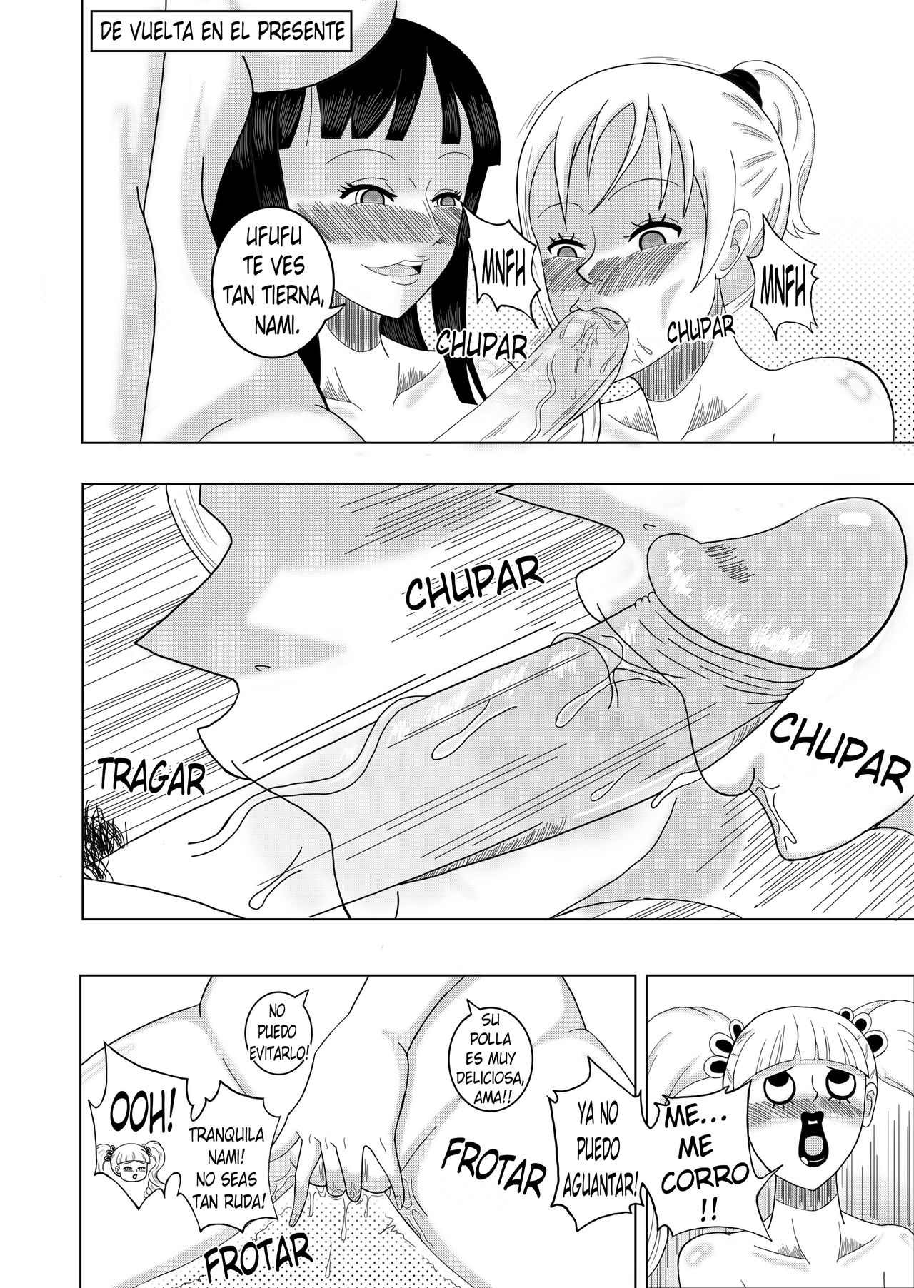 Nami & Robin: Pirate Hypnosis  Nami & Robin Hipnosis Pirata image number 7