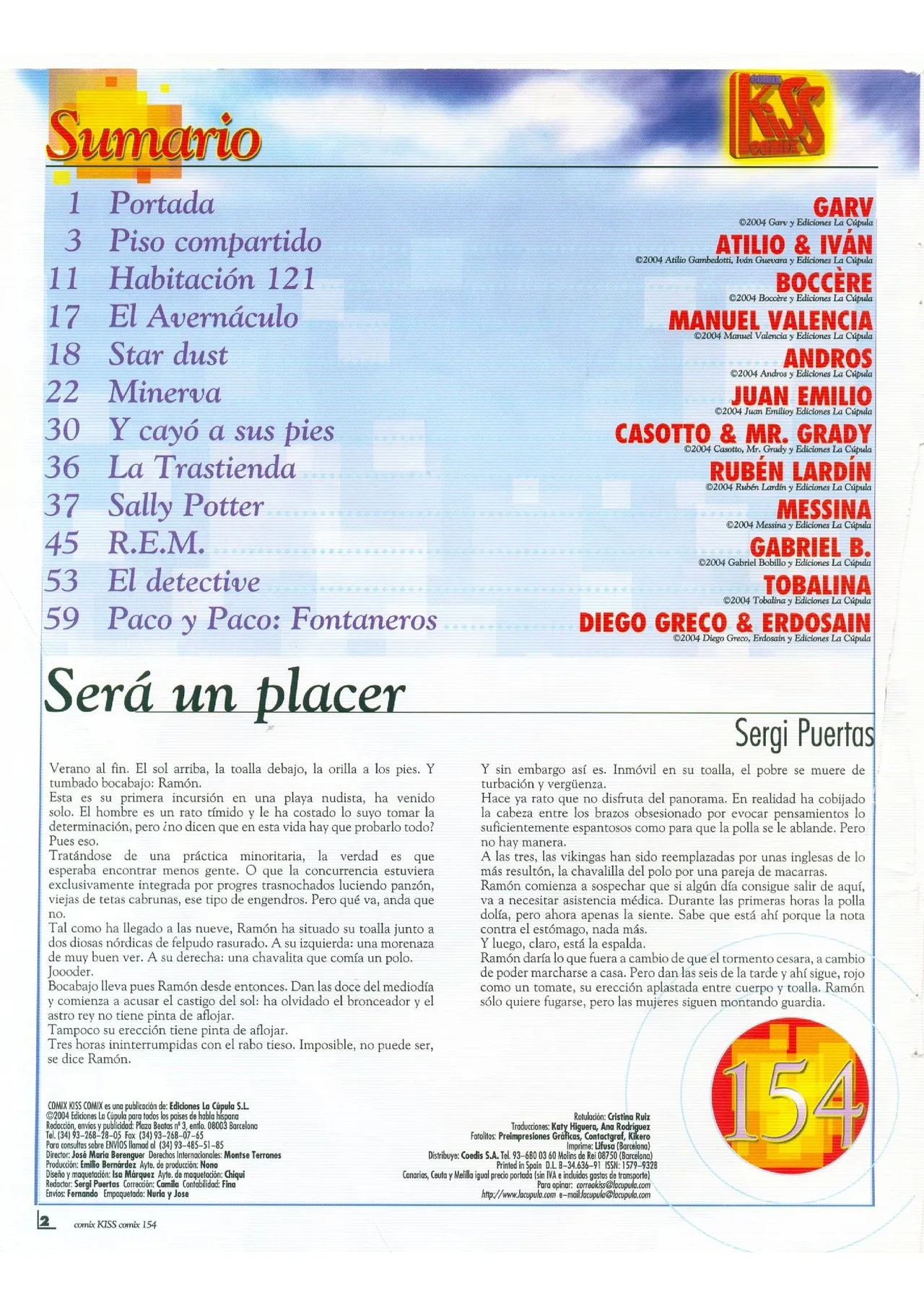 Kiss Comix 154 image number 1