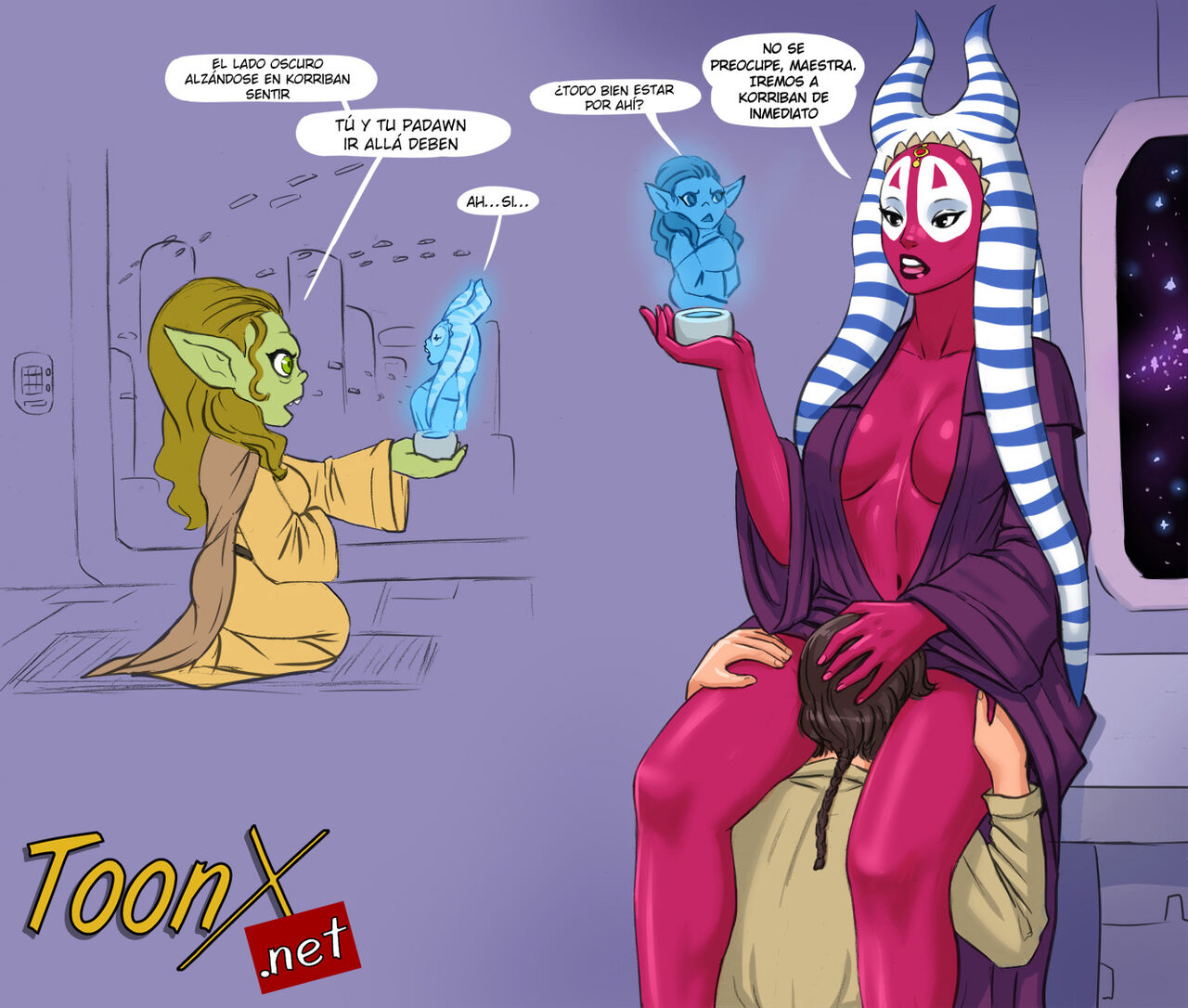 Togruta Jedi & Her Padawan image number 2