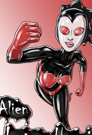 Alien latex heroine