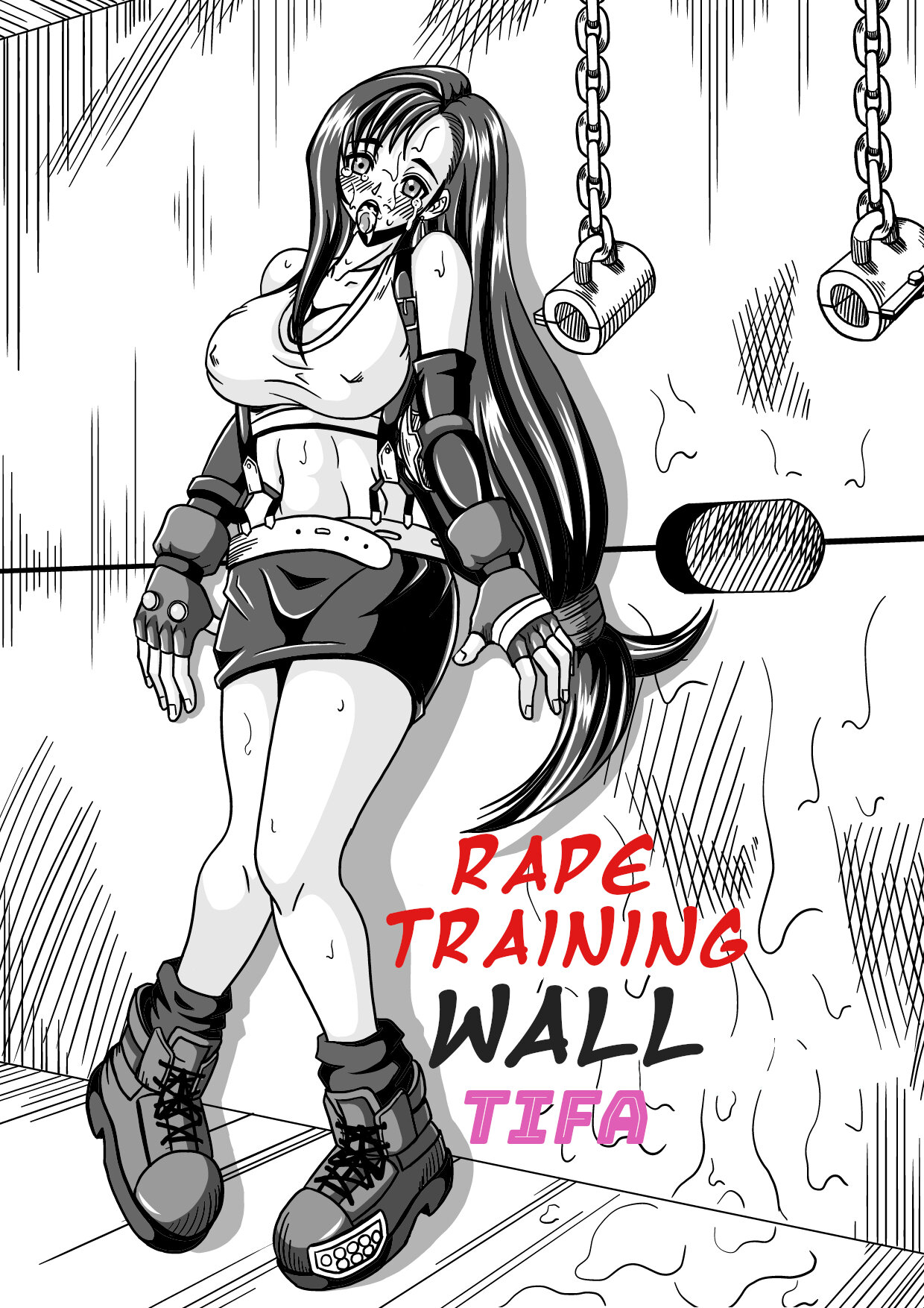Ryoujoku Choukyou Kabe Tifa  Rape Training Wall Tifa image number 1