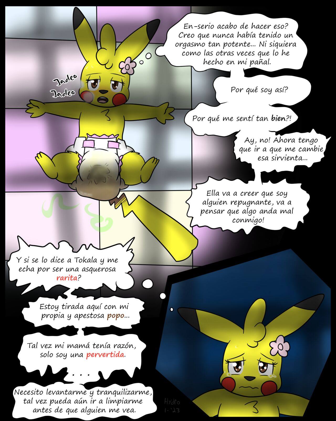 Mimada Pikachu Peony image number 35