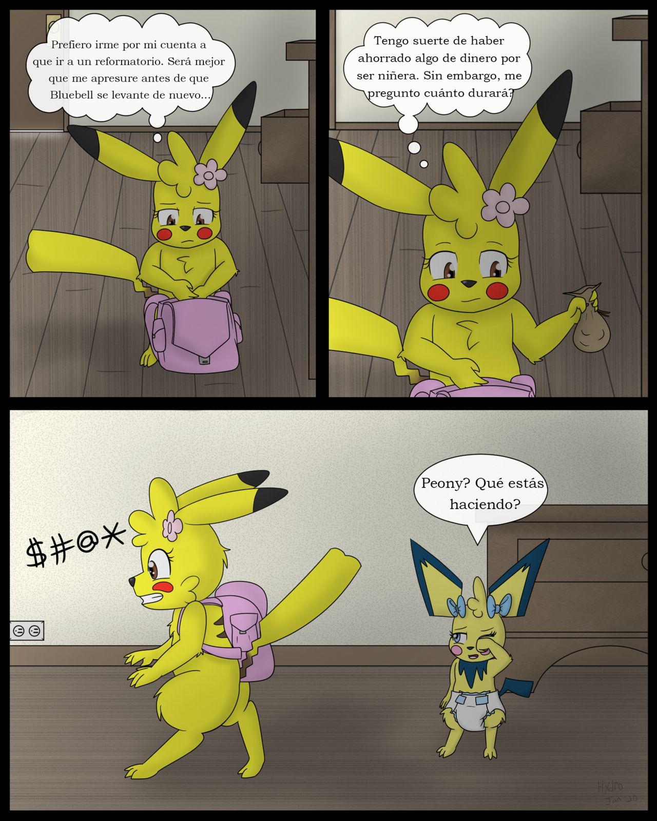 Mimada Pikachu Peony image number 9