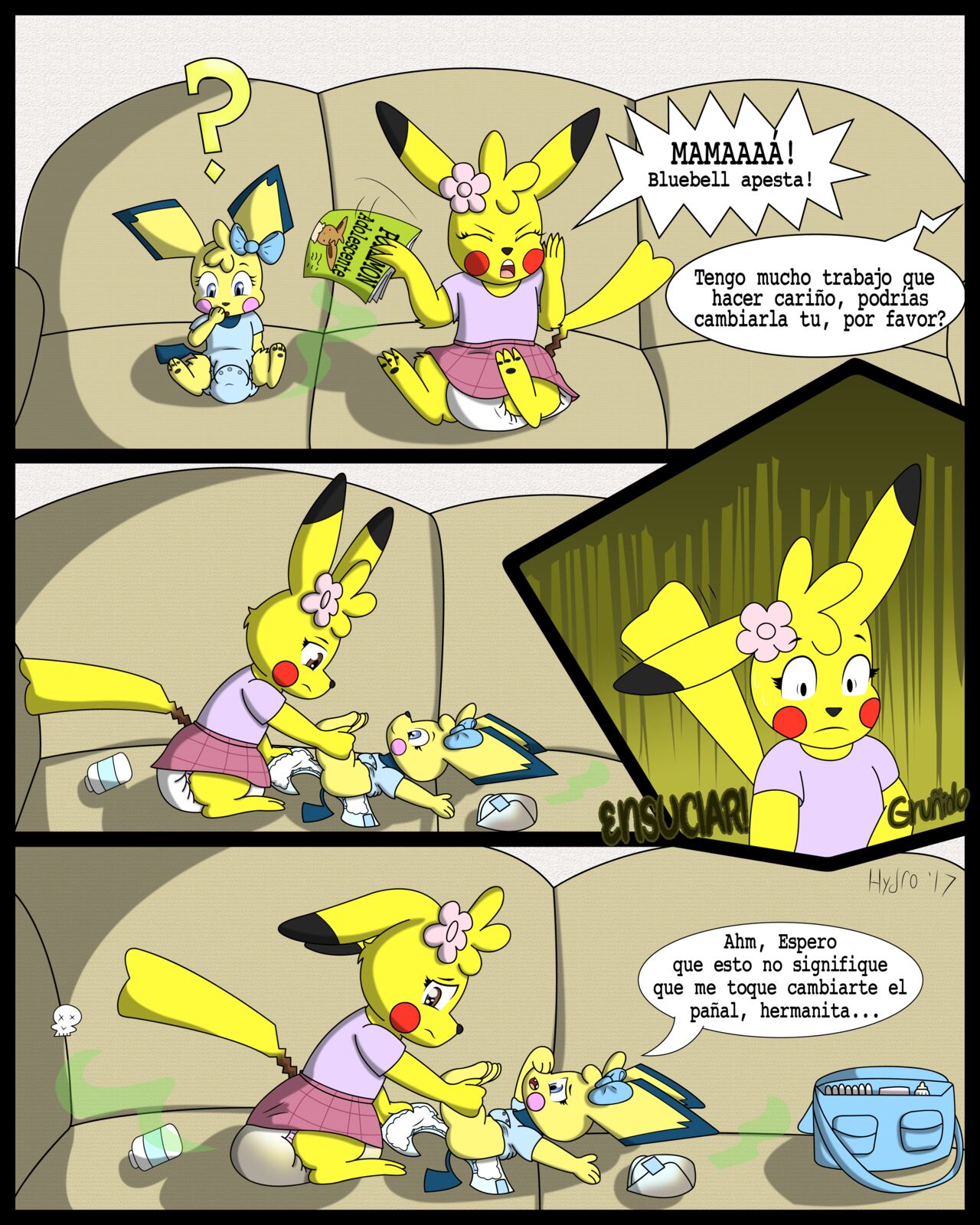 Mimada Pikachu Peony image number 1