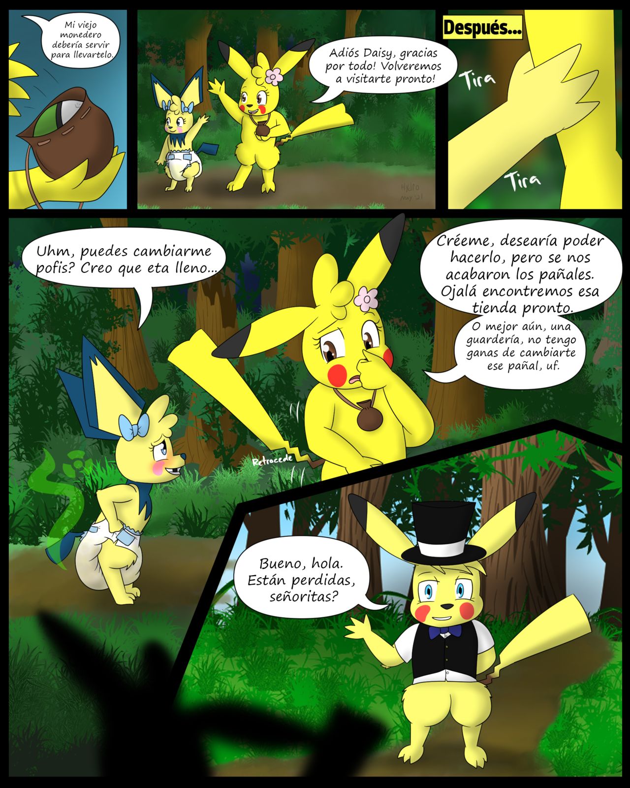 Mimada Pikachu Peony image number 21