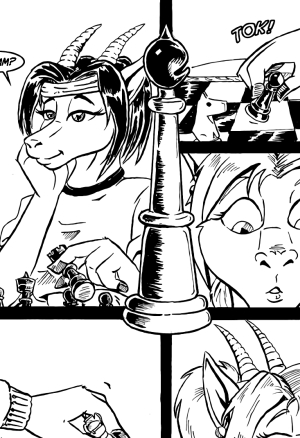 Over-Friendly Chess Match